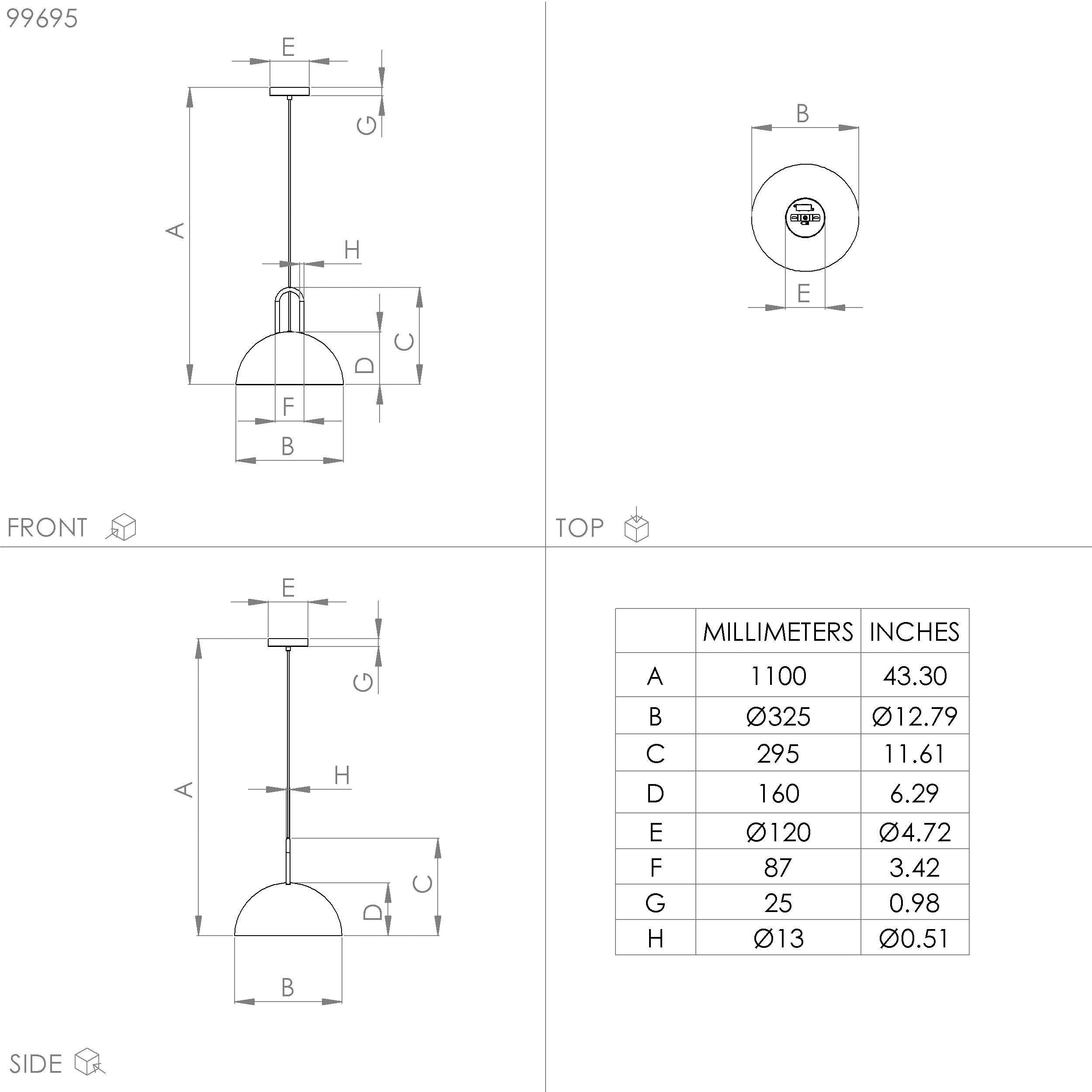 EGLO Hanglamp CALMANERA Hanglamp in wit en messing van staal - excl. E27 - 40W (1 stuk)