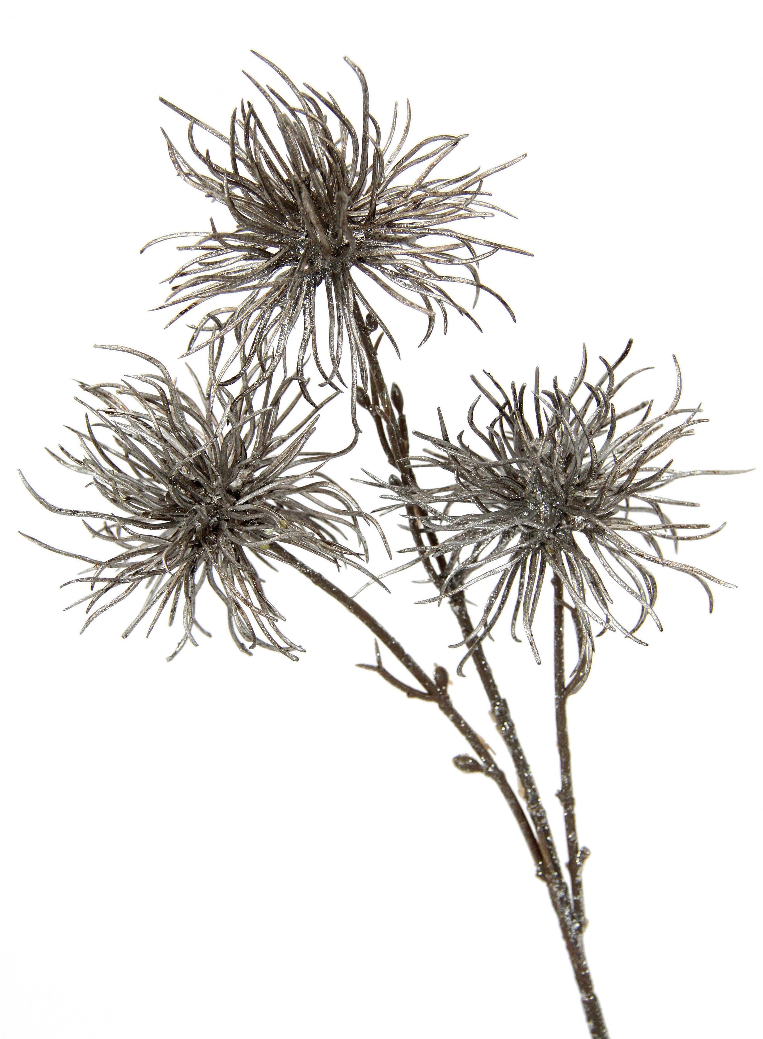 I.GE.A. Kunstbloem Distel Metallic-disteltak, kunsttakken(5 stuks)