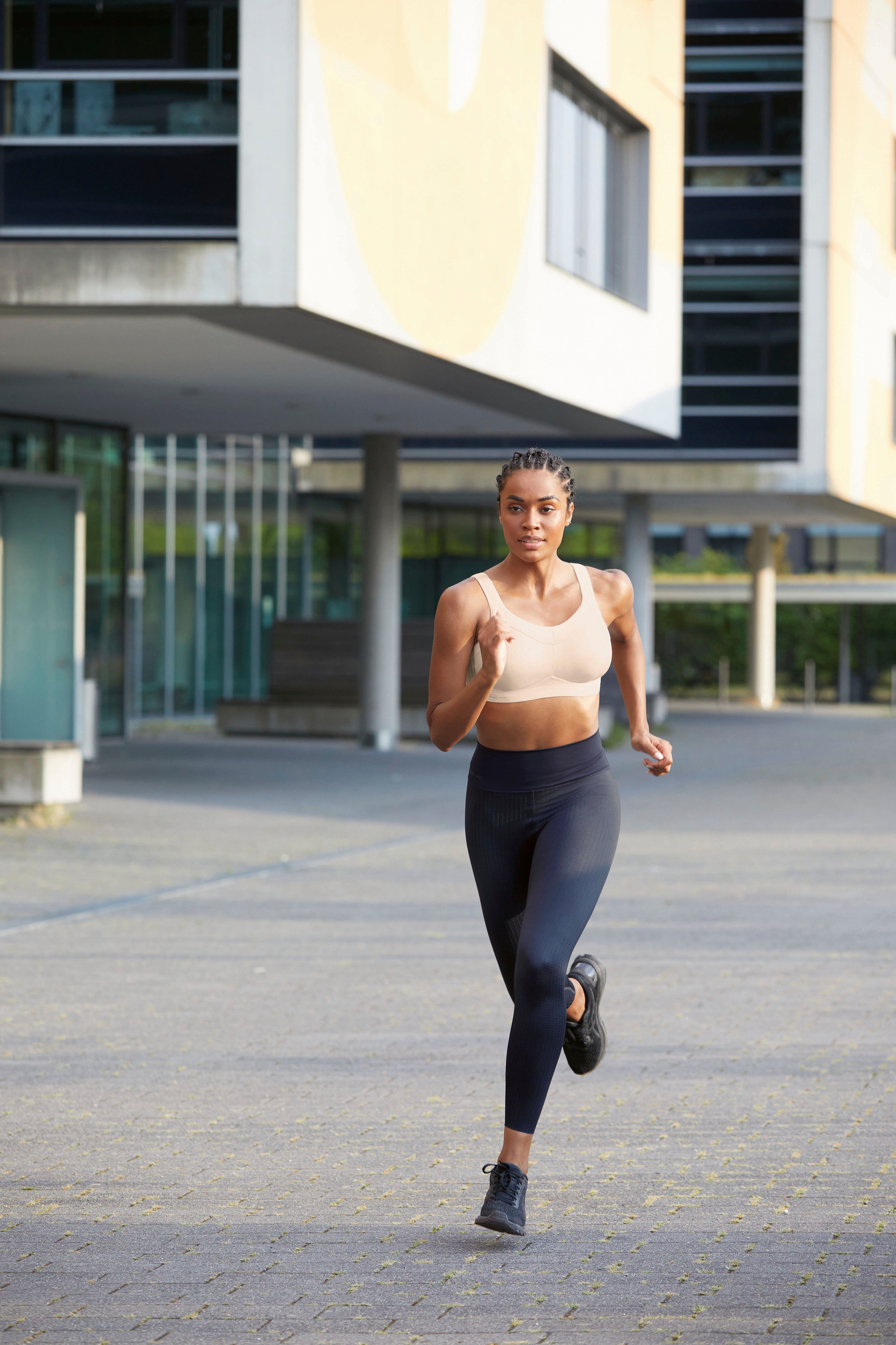Anita Active Sport-bh Momentum Ademend, licht glanzend, comfortabele schouderbanden gepolsterd