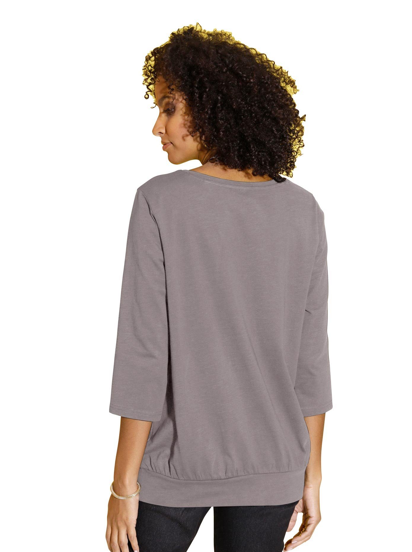 Classic Basics Shirt met 3/4-mouwen Shirt (1-delig)