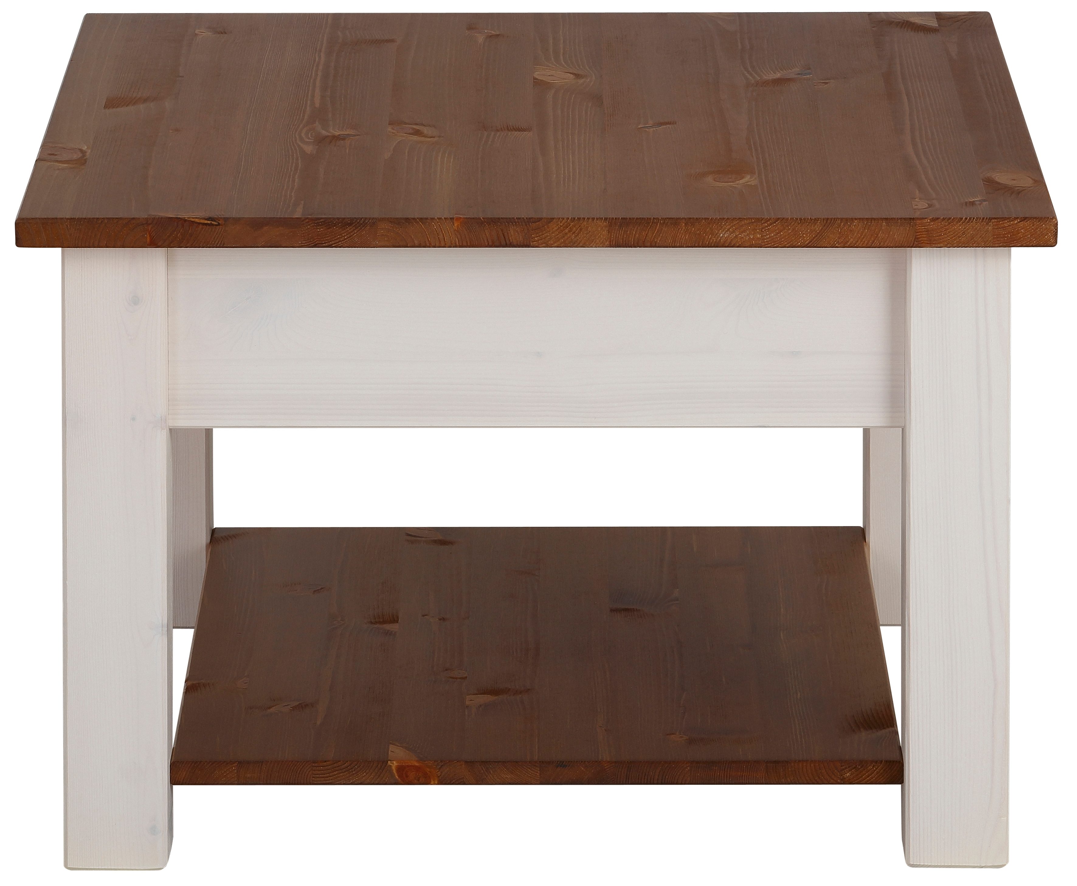 Home affaire Salontafel Chicago, TOPSELLER! in twee maten, landhuisstijl, extra opbergruimte