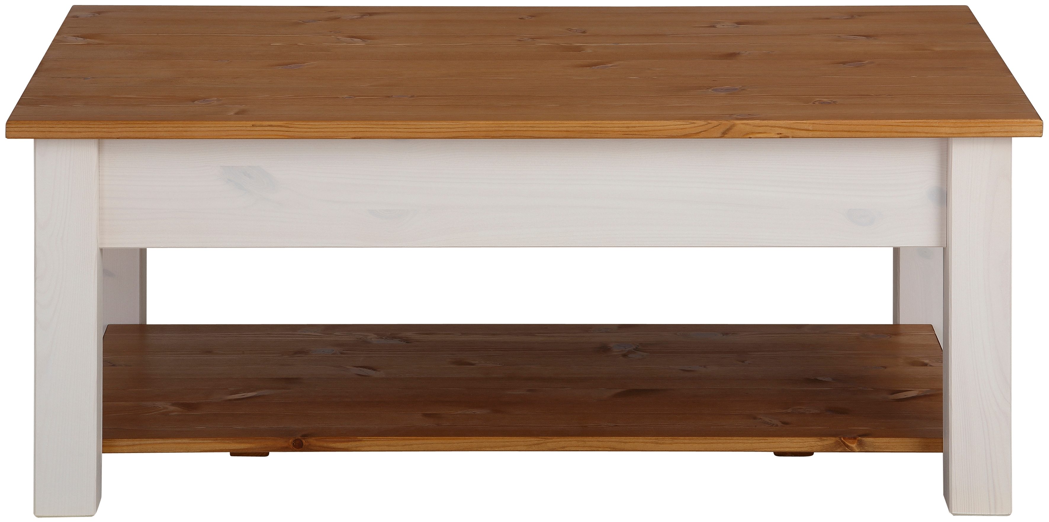 Home affaire Salontafel Chicago, TOPSELLER! in twee maten, landhuisstijl, extra opbergruimte