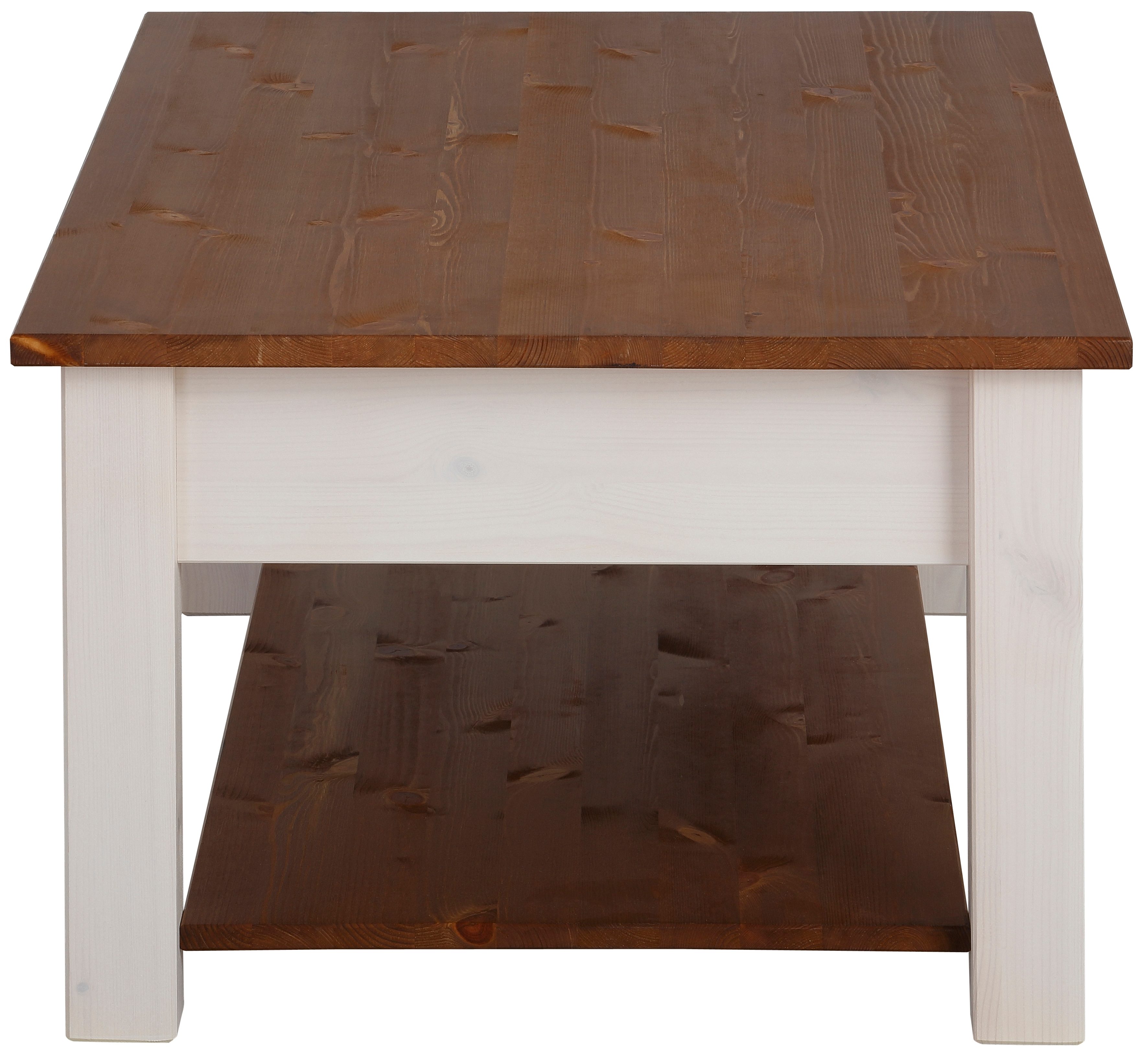 Home affaire Salontafel Chicago, TOPSELLER! in twee maten, landhuisstijl, extra opbergruimte