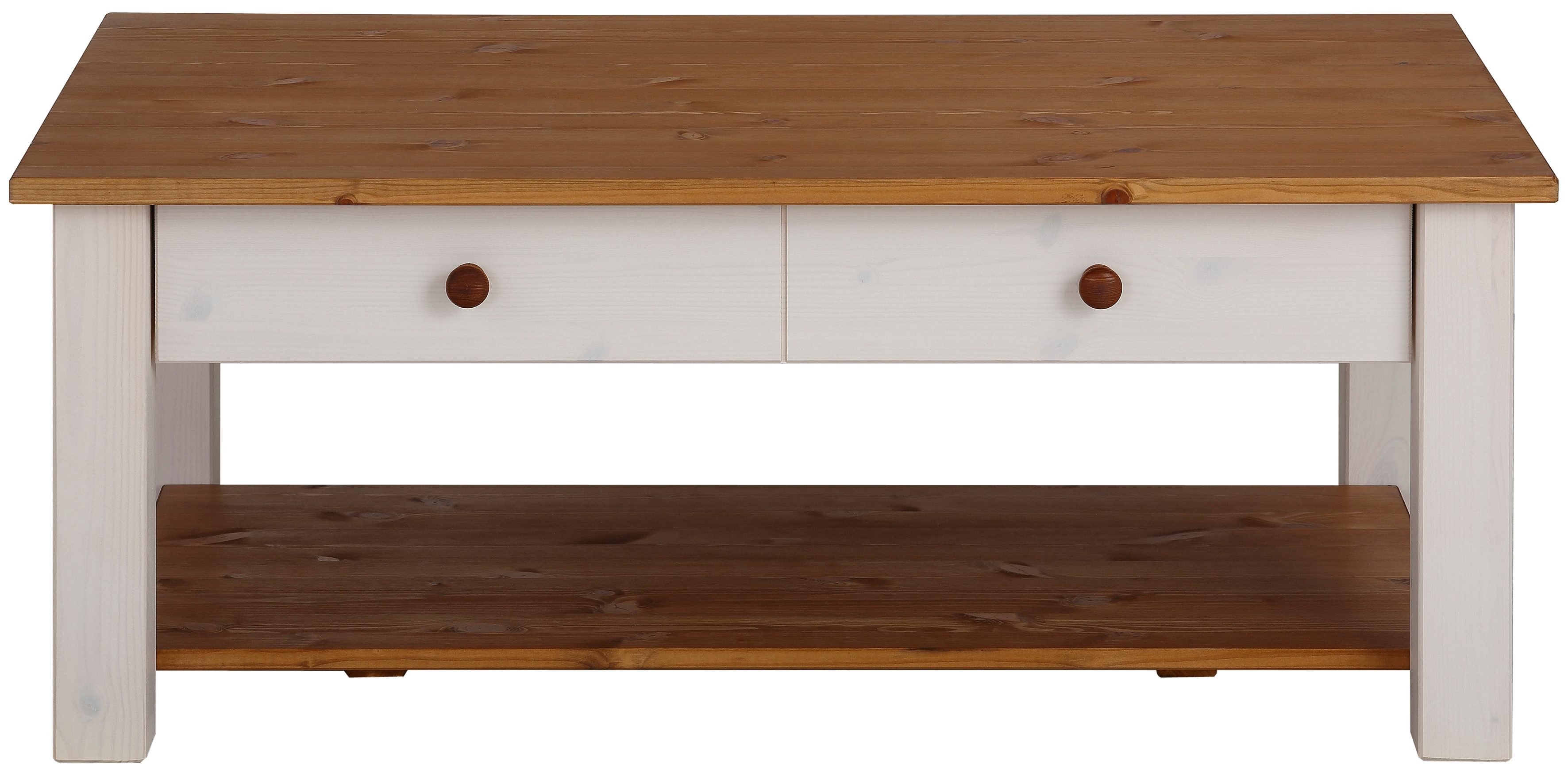 Home affaire Salontafel Chicago, TOPSELLER! in twee maten, landhuisstijl, extra opbergruimte