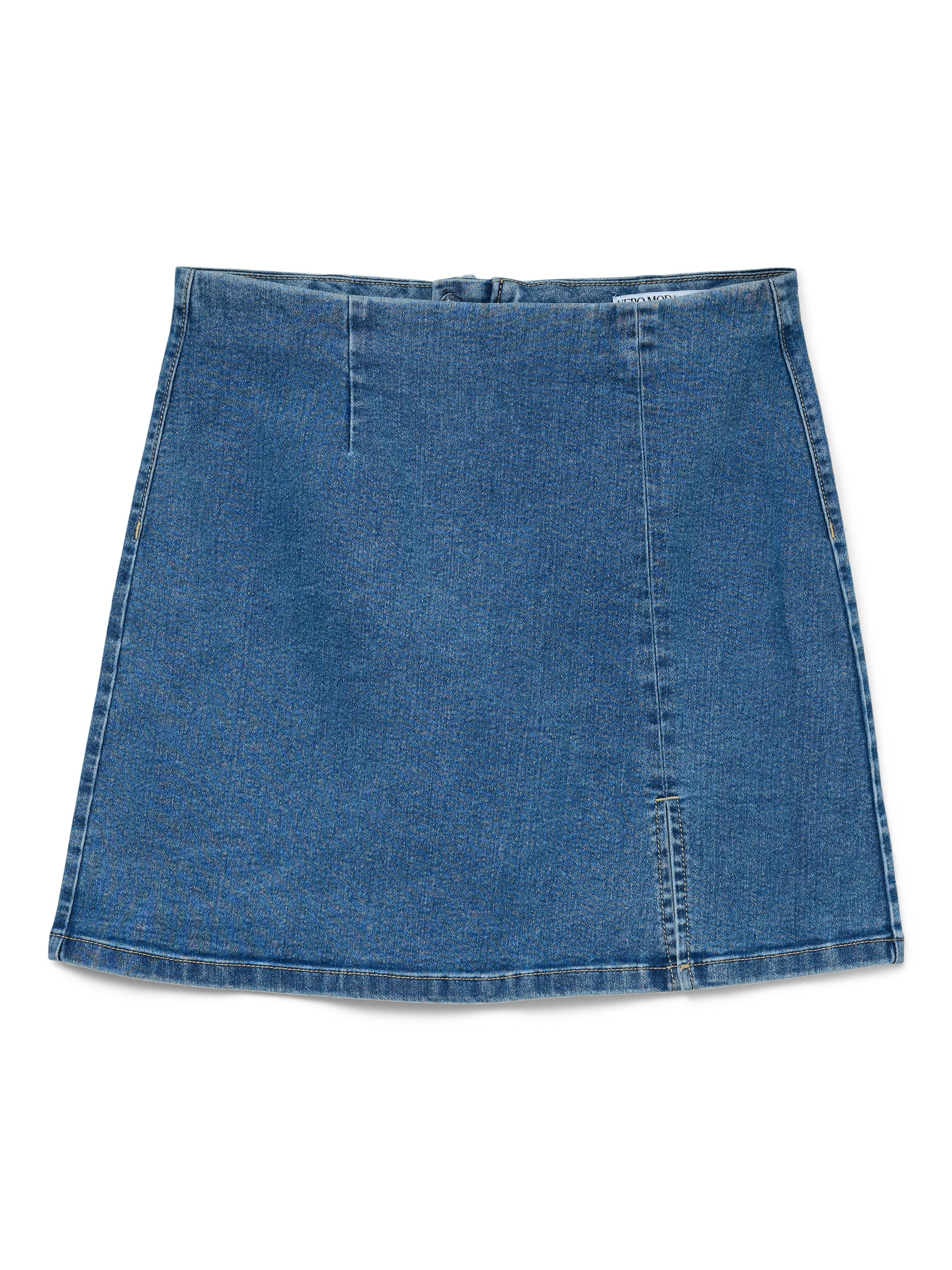 Vero Moda Jeans rok VMNELLY HR SHORT SKIRT DNM MIX NOOS