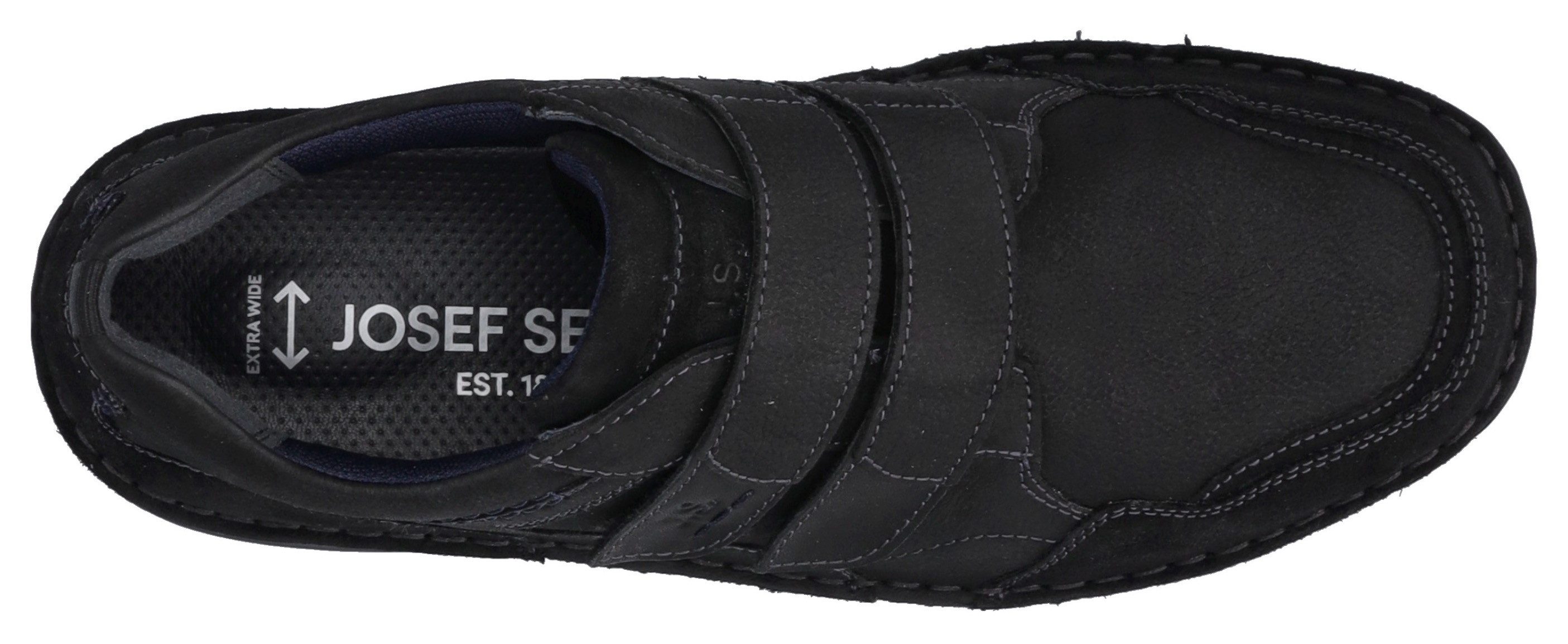 Josef Seibel Klittenbandschoenen New Anvers 85 vrijetijdsschoen, lage schoen, comfort schoen, klittenbandsluitingen, breedte k