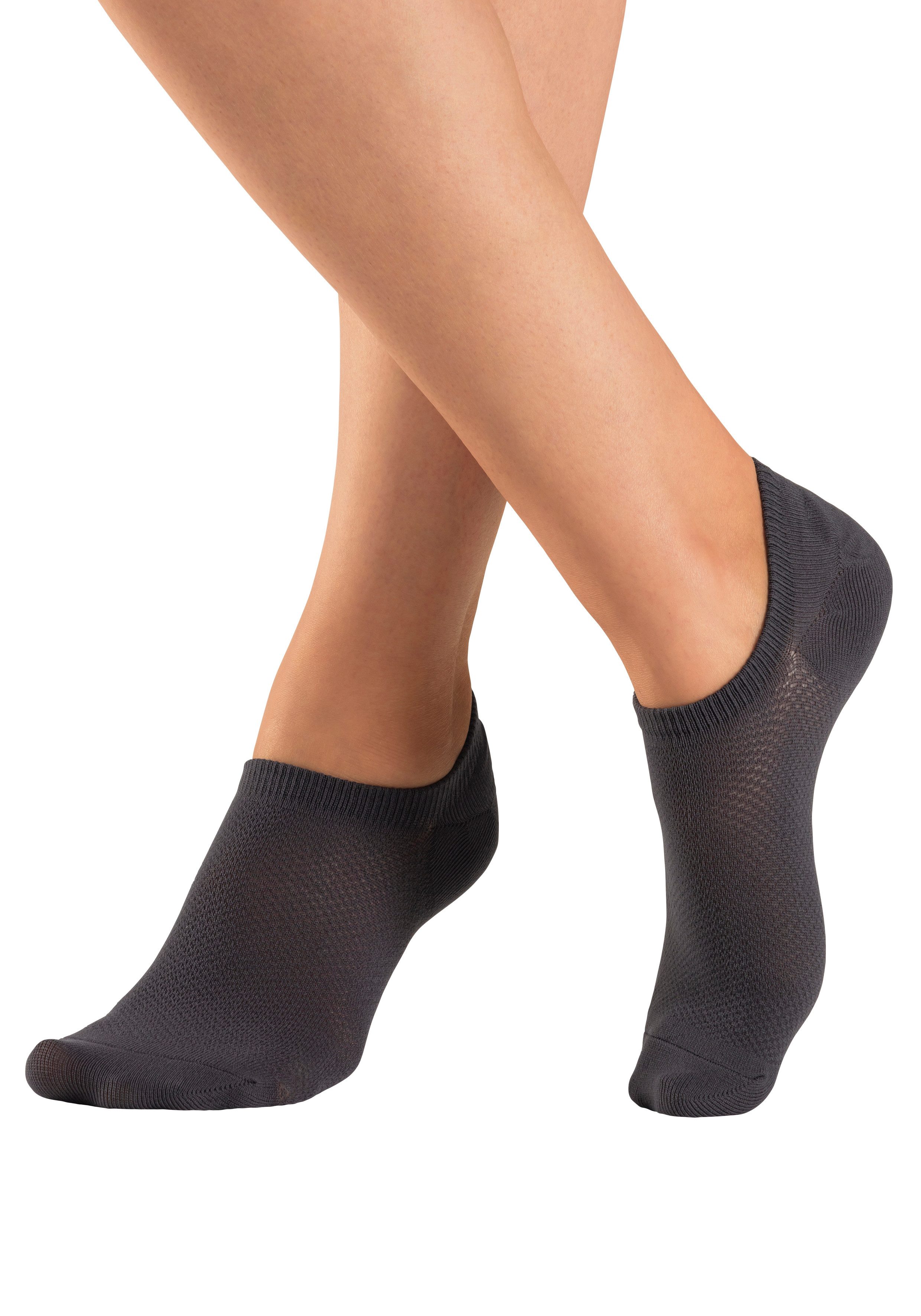active by Lascana Sneakersokken met piquéstructuur (set, 7 paar)