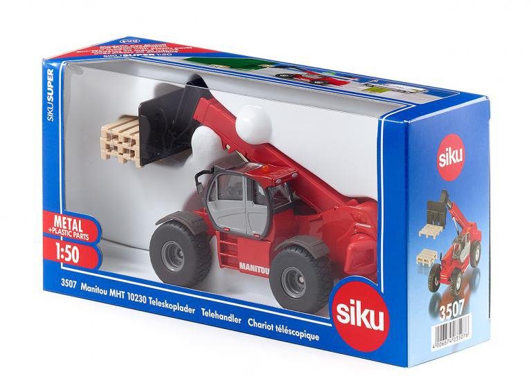 Siku Speelgoed-bestelwagen SIKU Super, Manitou MHT10230 (3507)