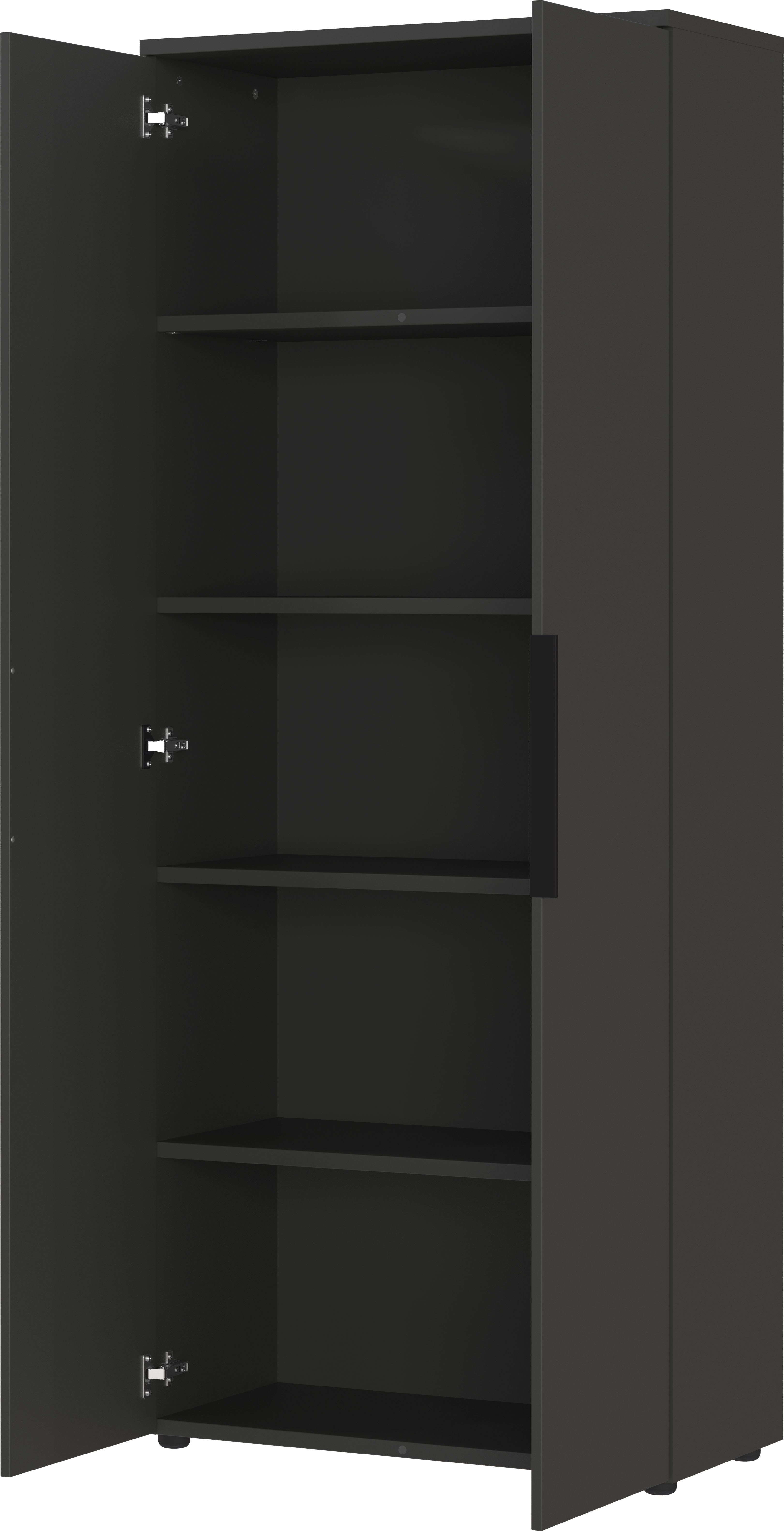 GERMANIA Archiefkast Milaan optioneel met lade, deurdemper, breedte 80 cm, made in germany