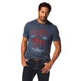 arizona t-shirt met print in vintage-look blauw
