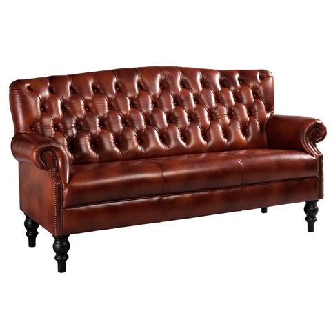 woonkamer leren bankstel bruin heine bank 10