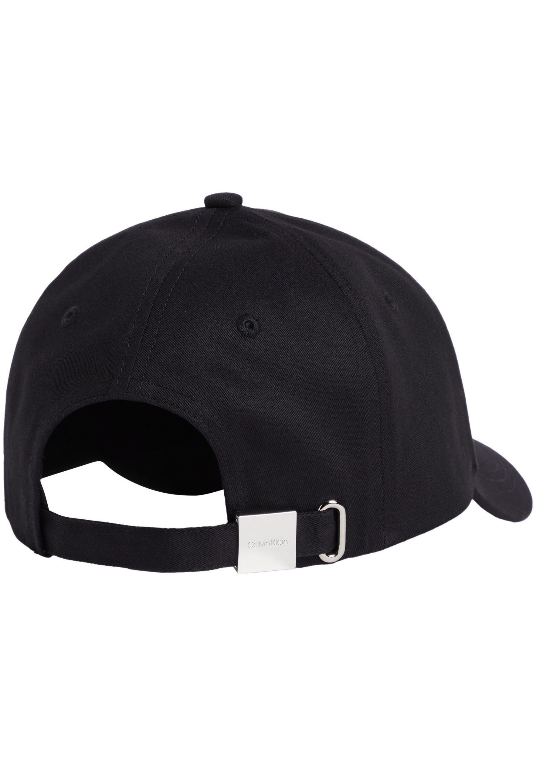Calvin Klein Baseball pet CK METAL COTTON CAP Logoprand op de klem sluiting