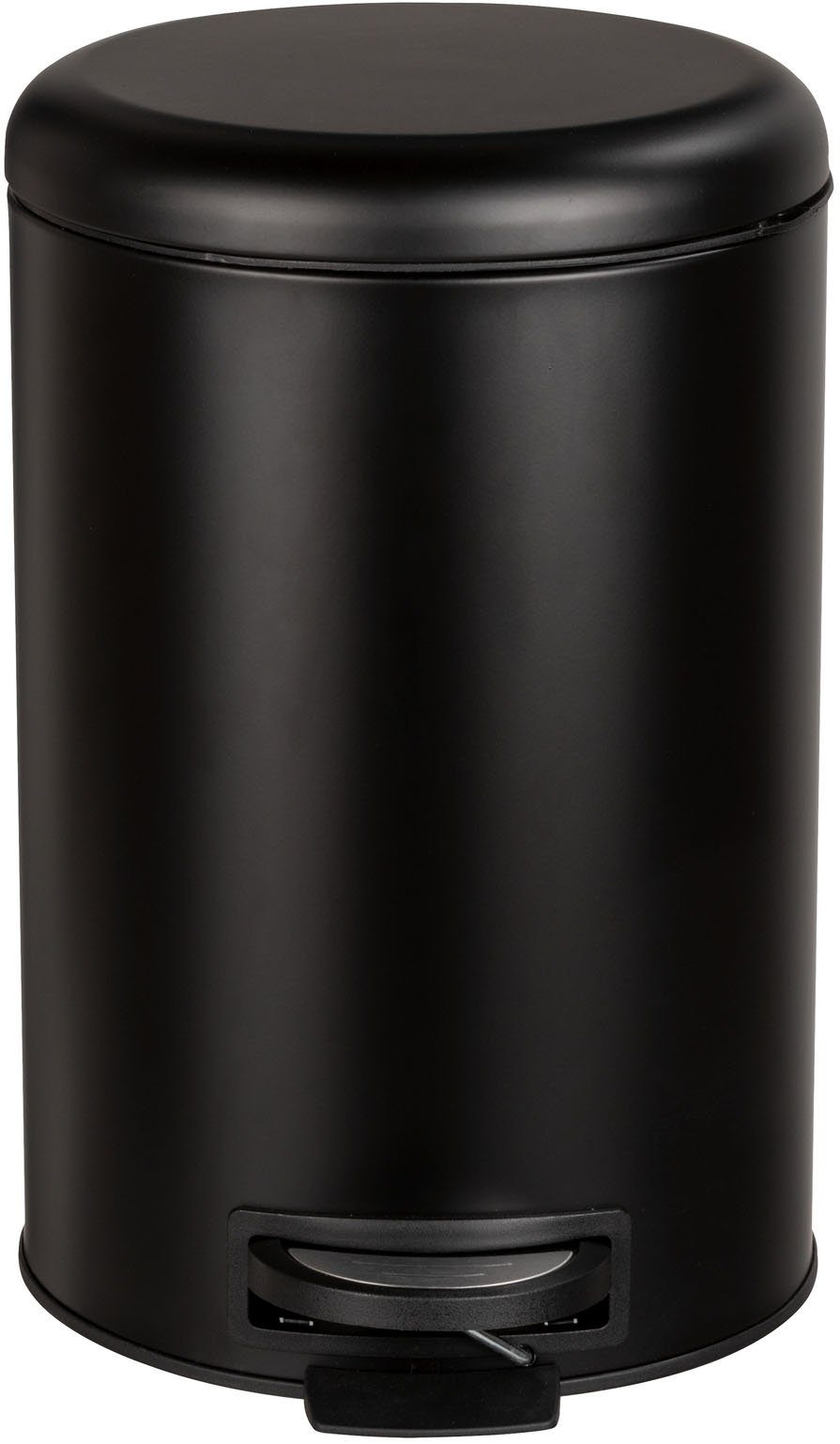 WENKO Vuilnisemmer Model Leman Easy Close Afvalemmer met pedaalfunctie & afdaalautomatiek, industriële stijl, 20 L