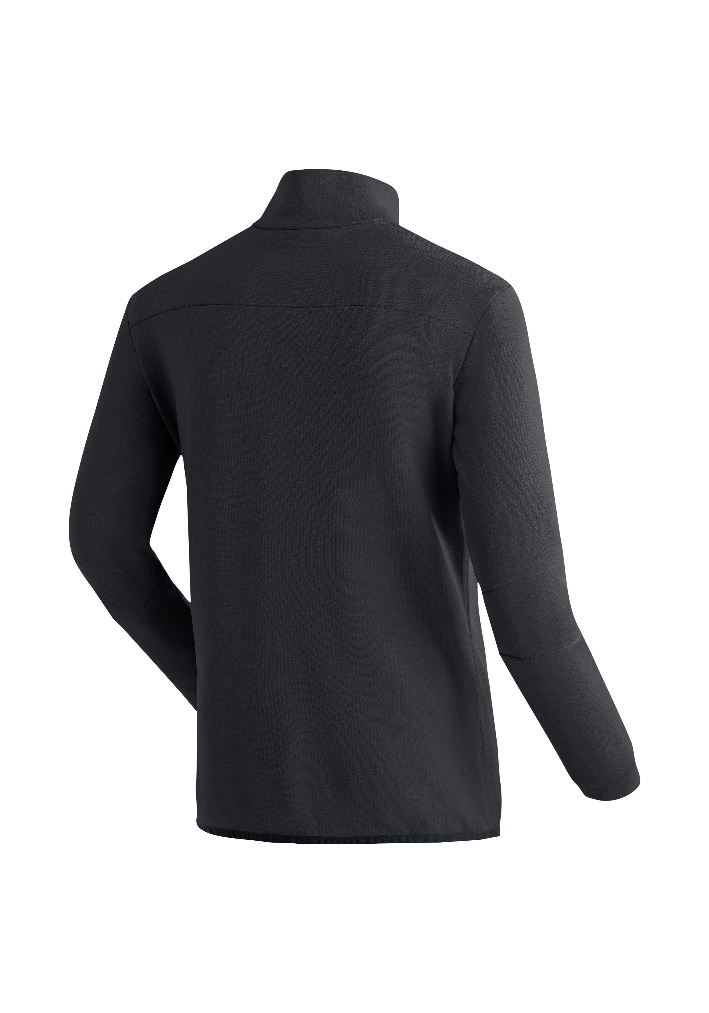 Maier Sports Fleecejack Sinaia M Heren midlayer, ademend en sneldrogend, slim fit