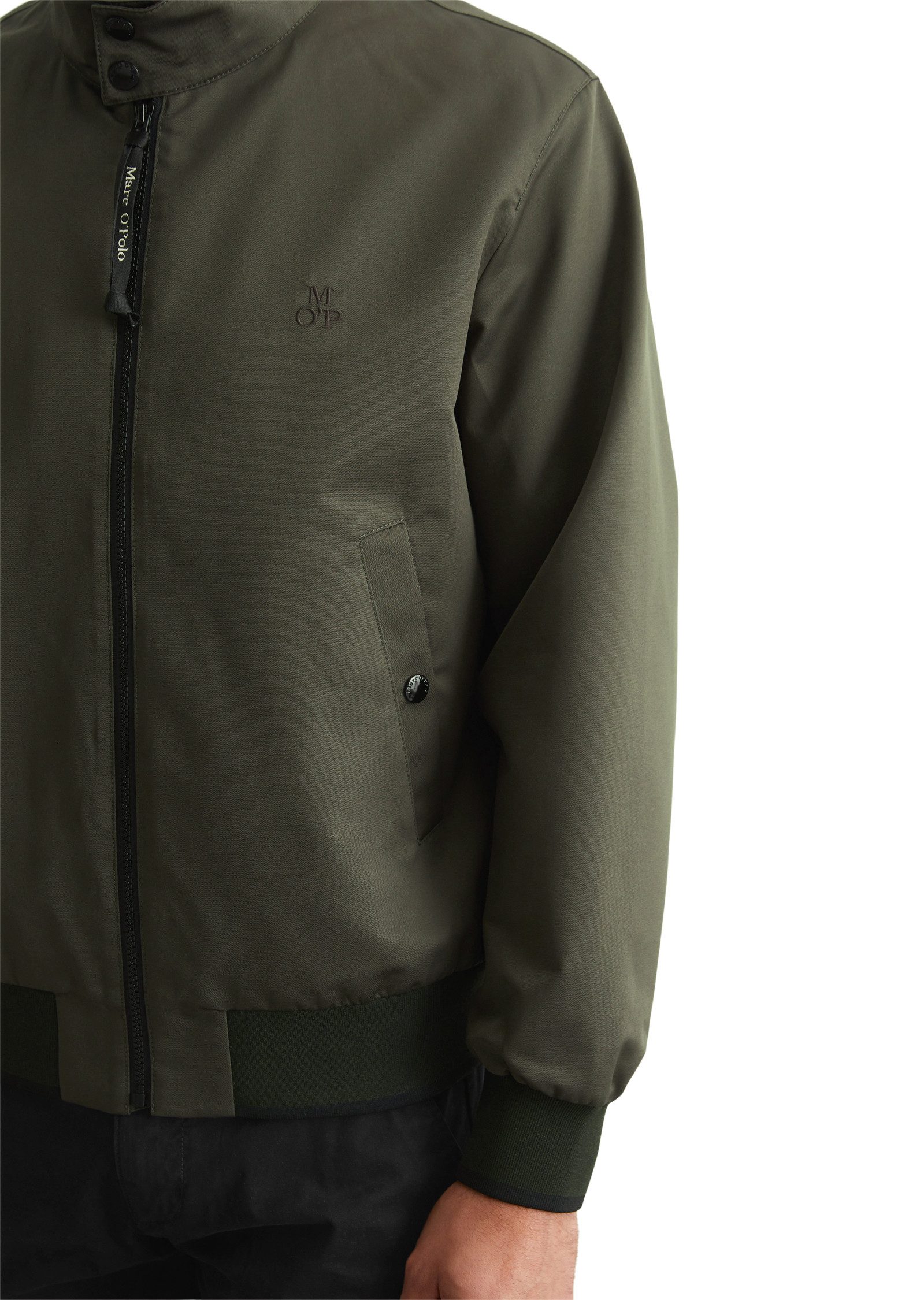 Marc O'Polo Blouson Staande kraag met drukknoopsluiting