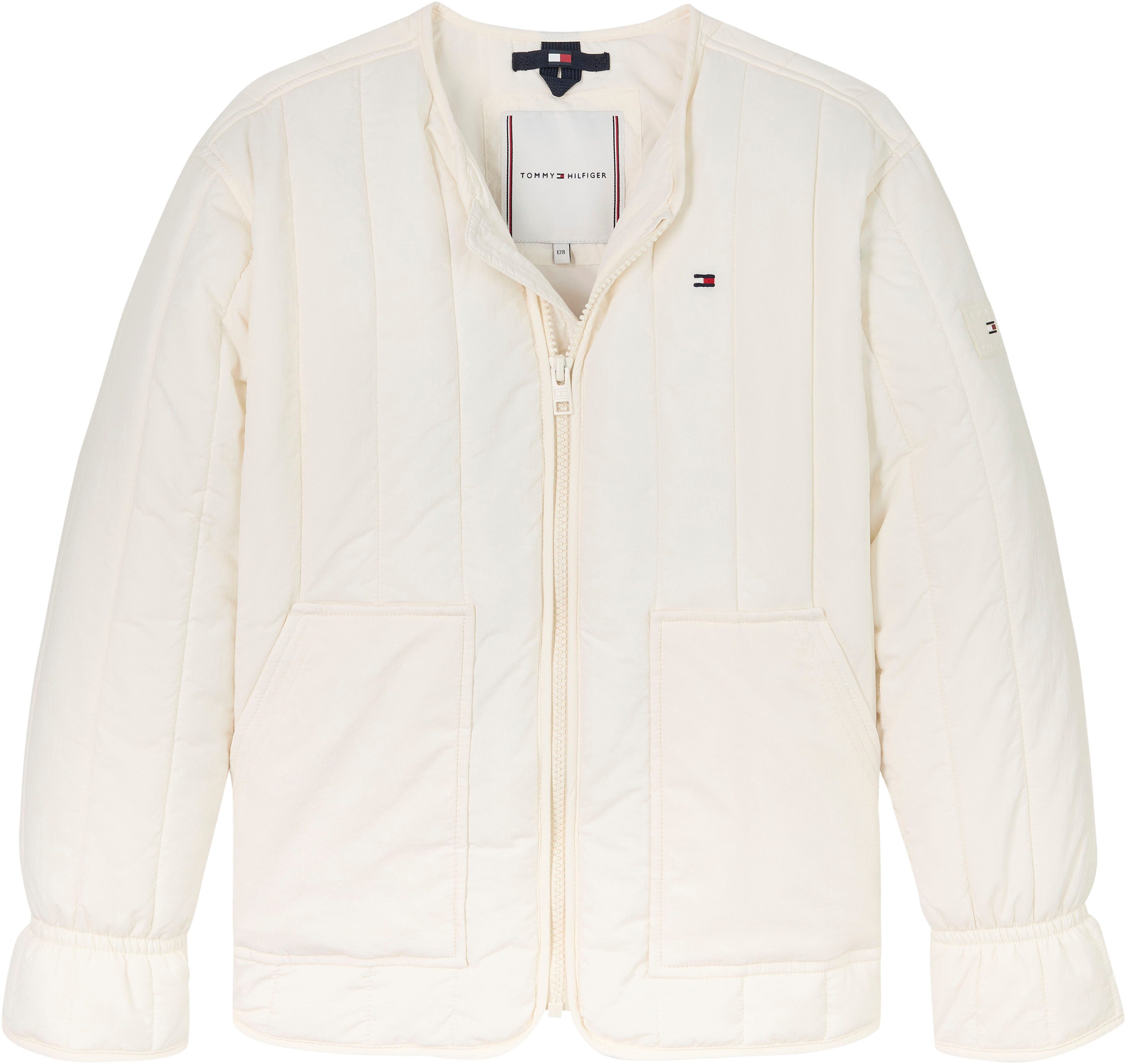 Tommy Hilfiger Gewatteerde jas UTILITY QUILTED JACKET Kinderen tot 16 jaar met logostiksel