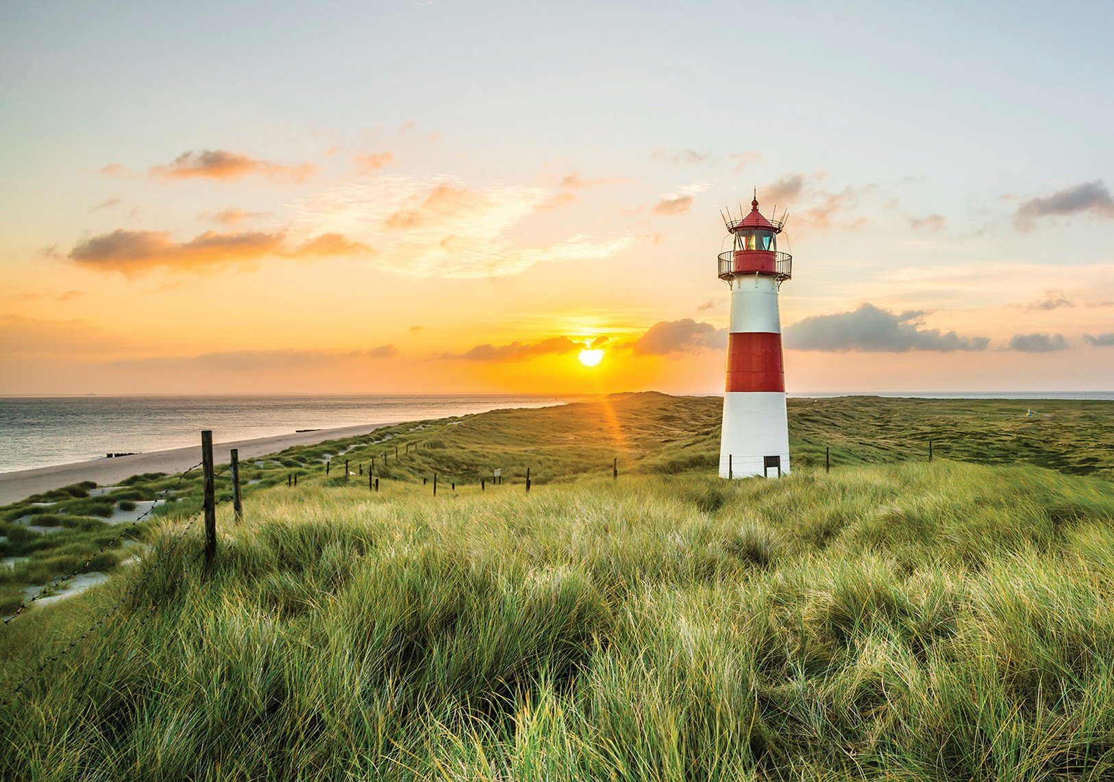 Consalnet Papierbehang Vuurtoren in verschillende maten