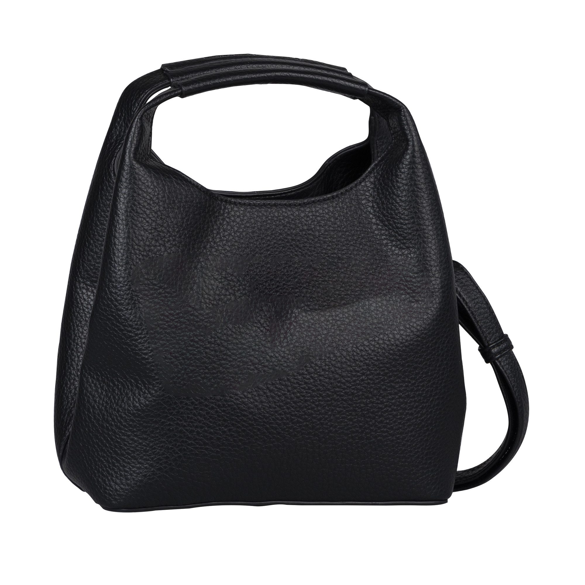 Tom Tailor Denim Hobo-tas Luara van nerf imitatieleer in actuele trendkleuren