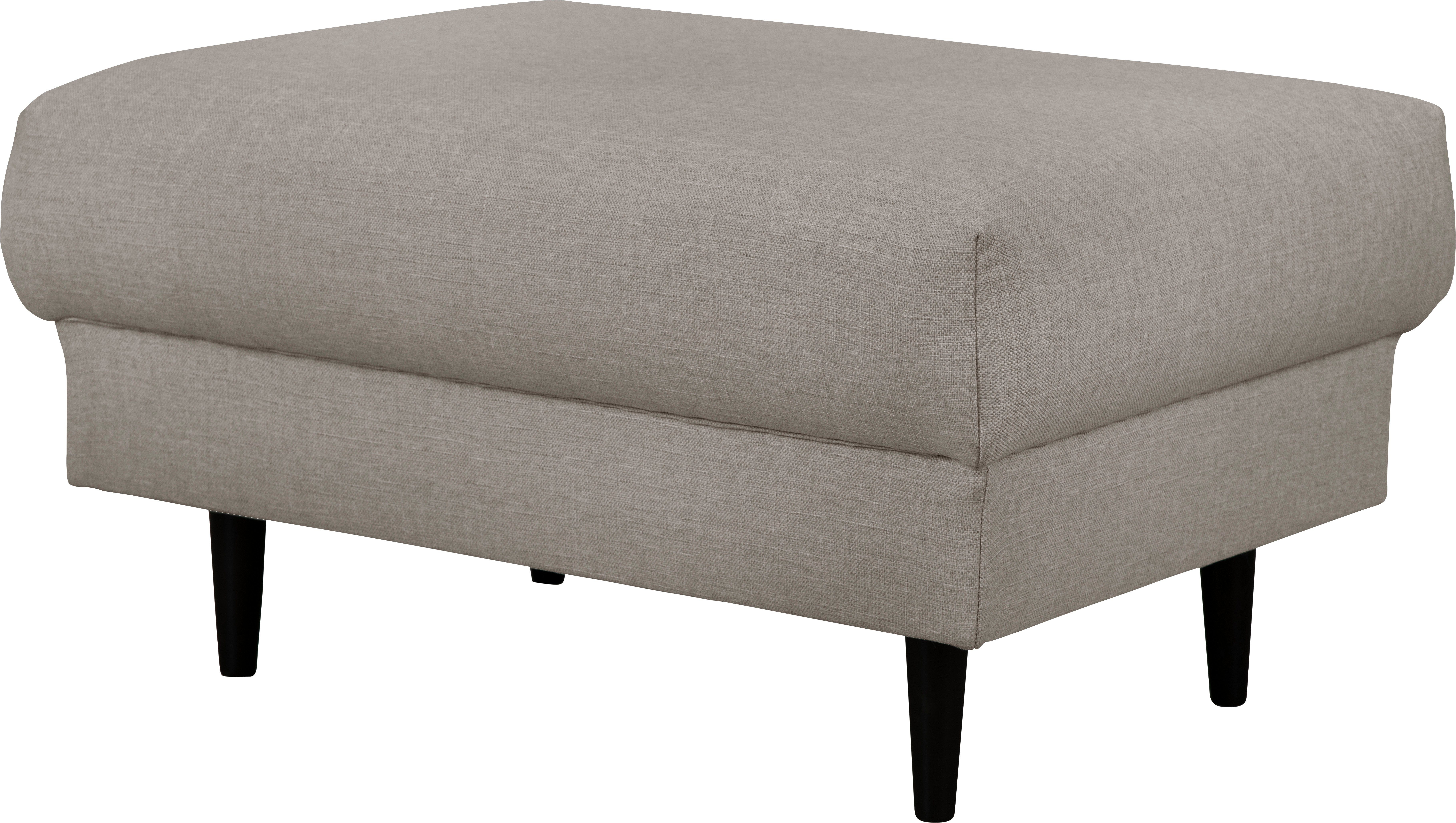 Home affaire Hocker VEYRAS zitpoef, afmetingen B/D/H: 90/65/46 cm met golvenondersteuning, passend bij de serie veyras