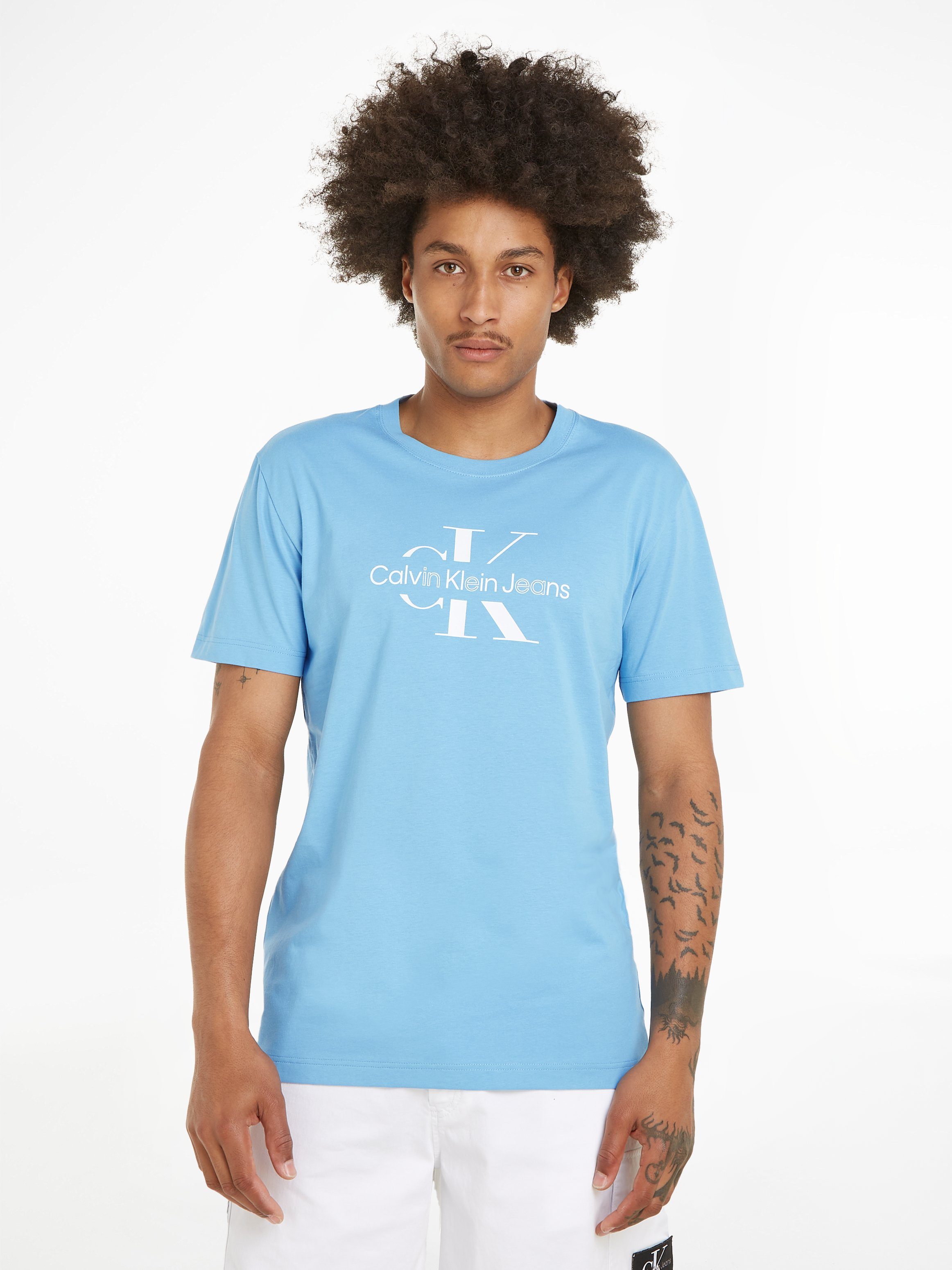 Calvin Klein T-shirt DISRUPTED OUTLINE MONOLOGO TEE