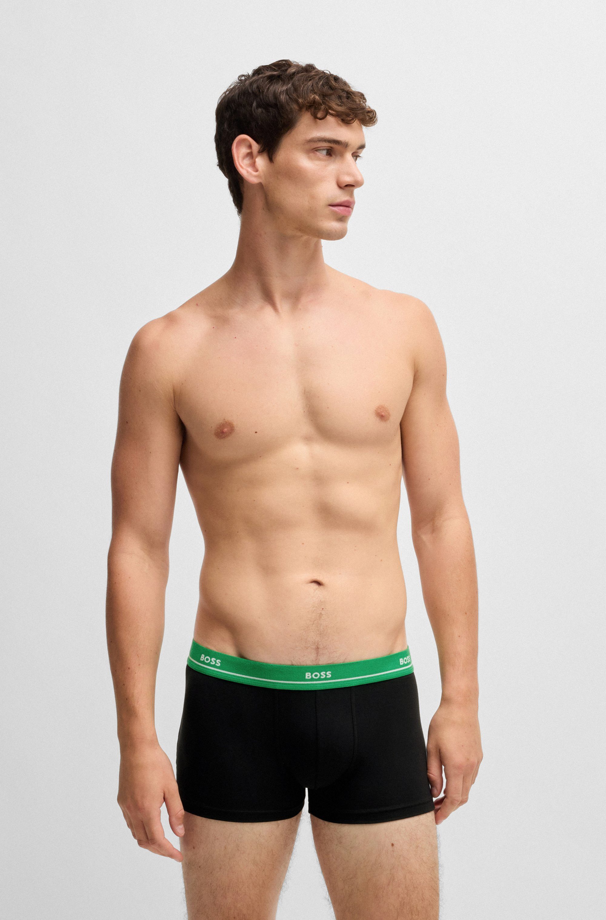 BOSS Boxershort met een logo-opschrift (5 stuks, Set van 5)