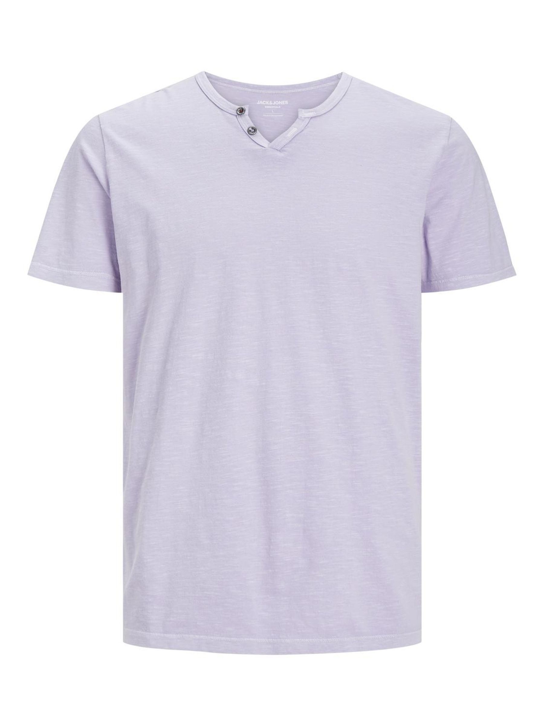 Jack & Jones T-shirt JJESPLIT NECK TEE SS NOOS