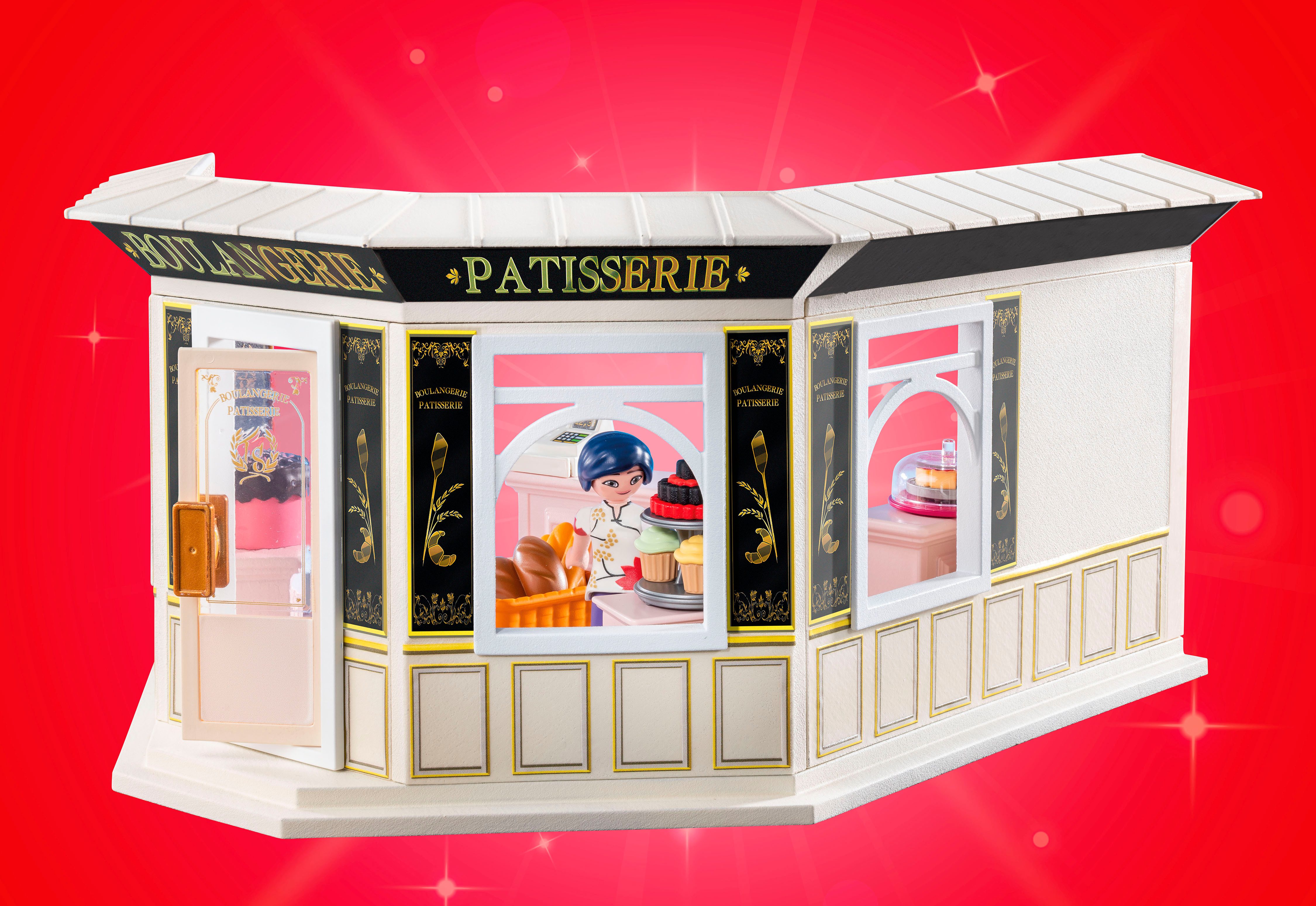 Playmobil® Constructie-speelset Miraculous: Franse Bakkerij (71863) (93-delig)