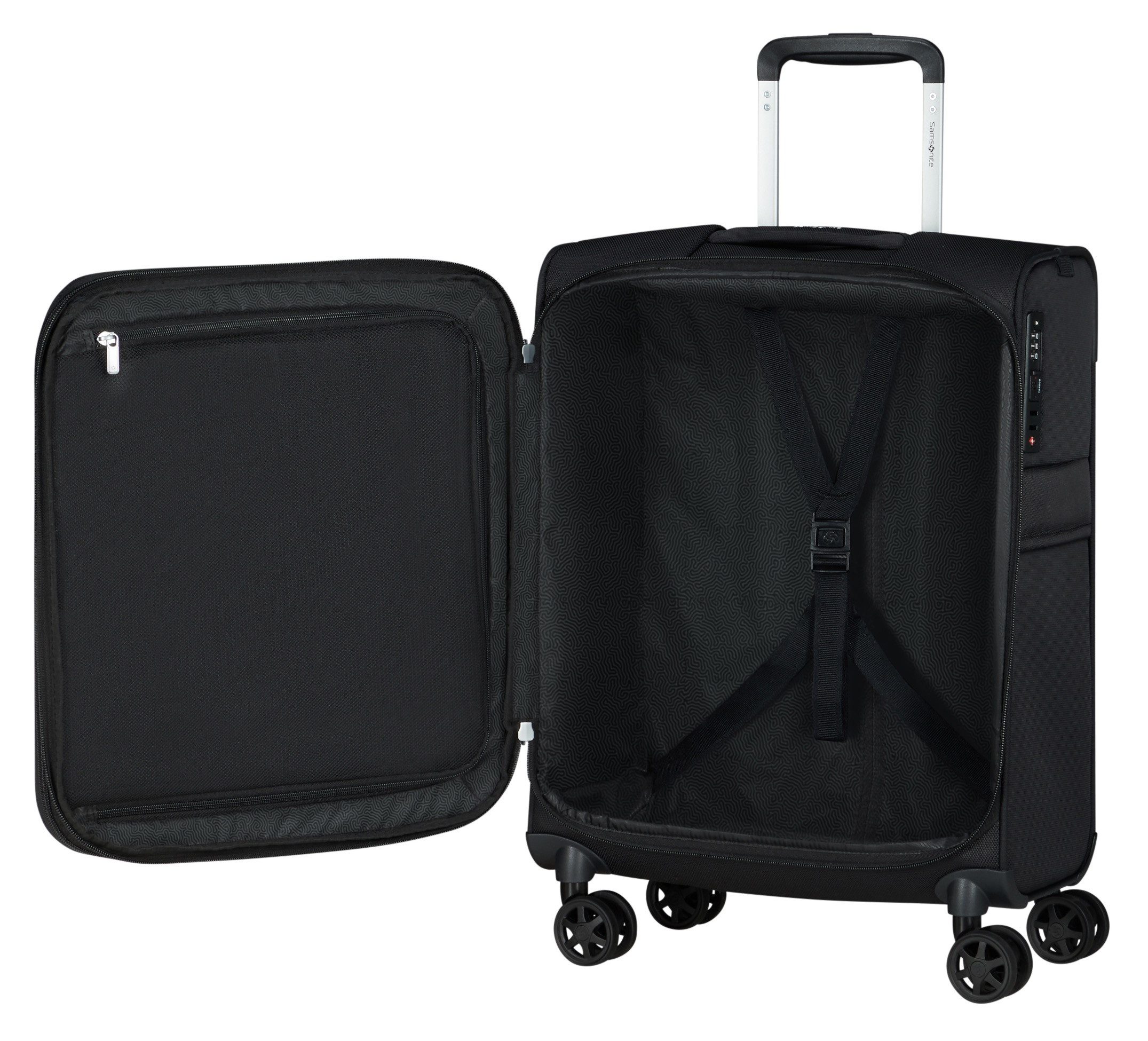 Samsonite Zachte bagage trolley URBIFY, verschillende maten Koffer reisbagage zachte koffer volumevergroting