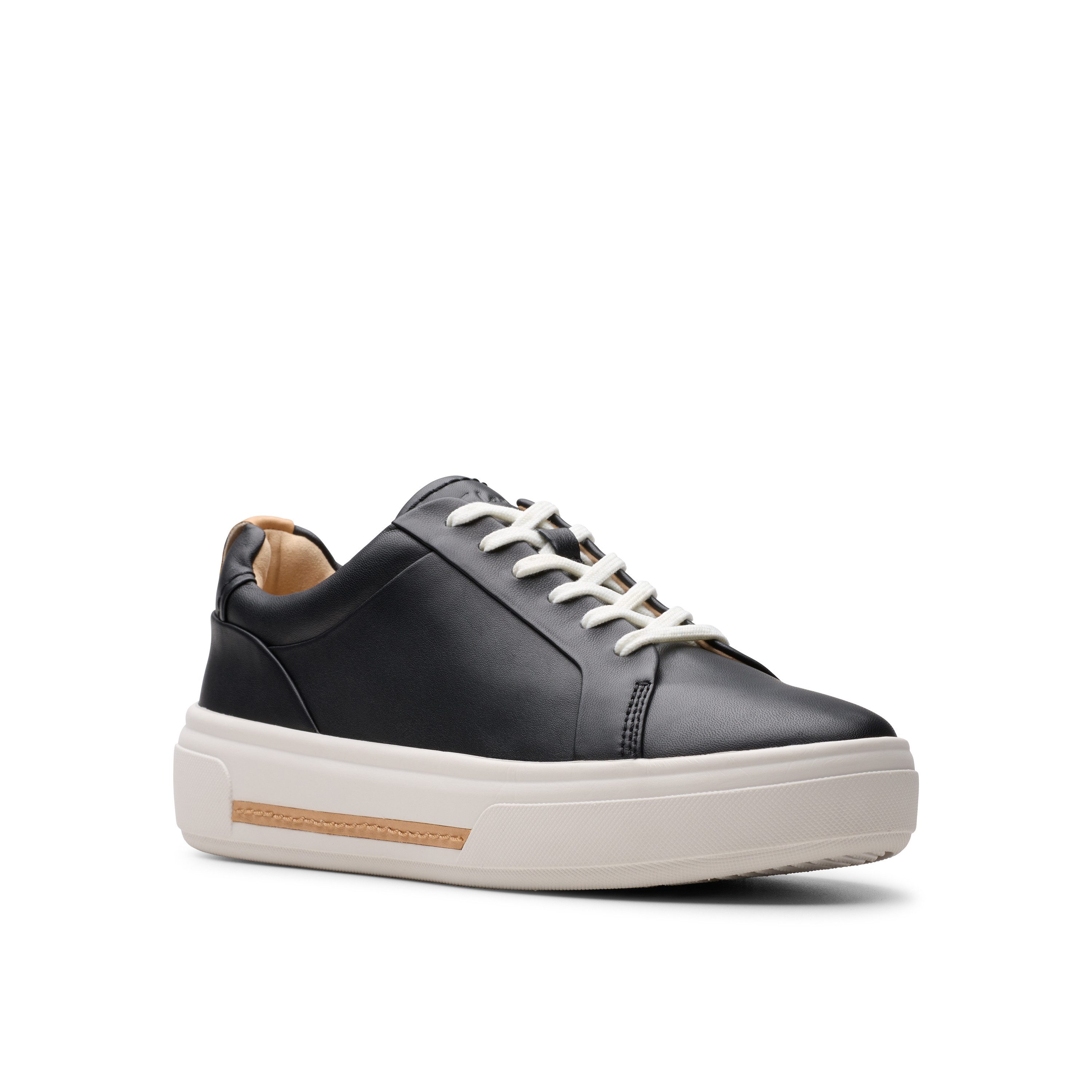 Clarks Veterschoenen Hollyhock Walk Plateauschoen, lage schoen, sneaker met modieuze zool