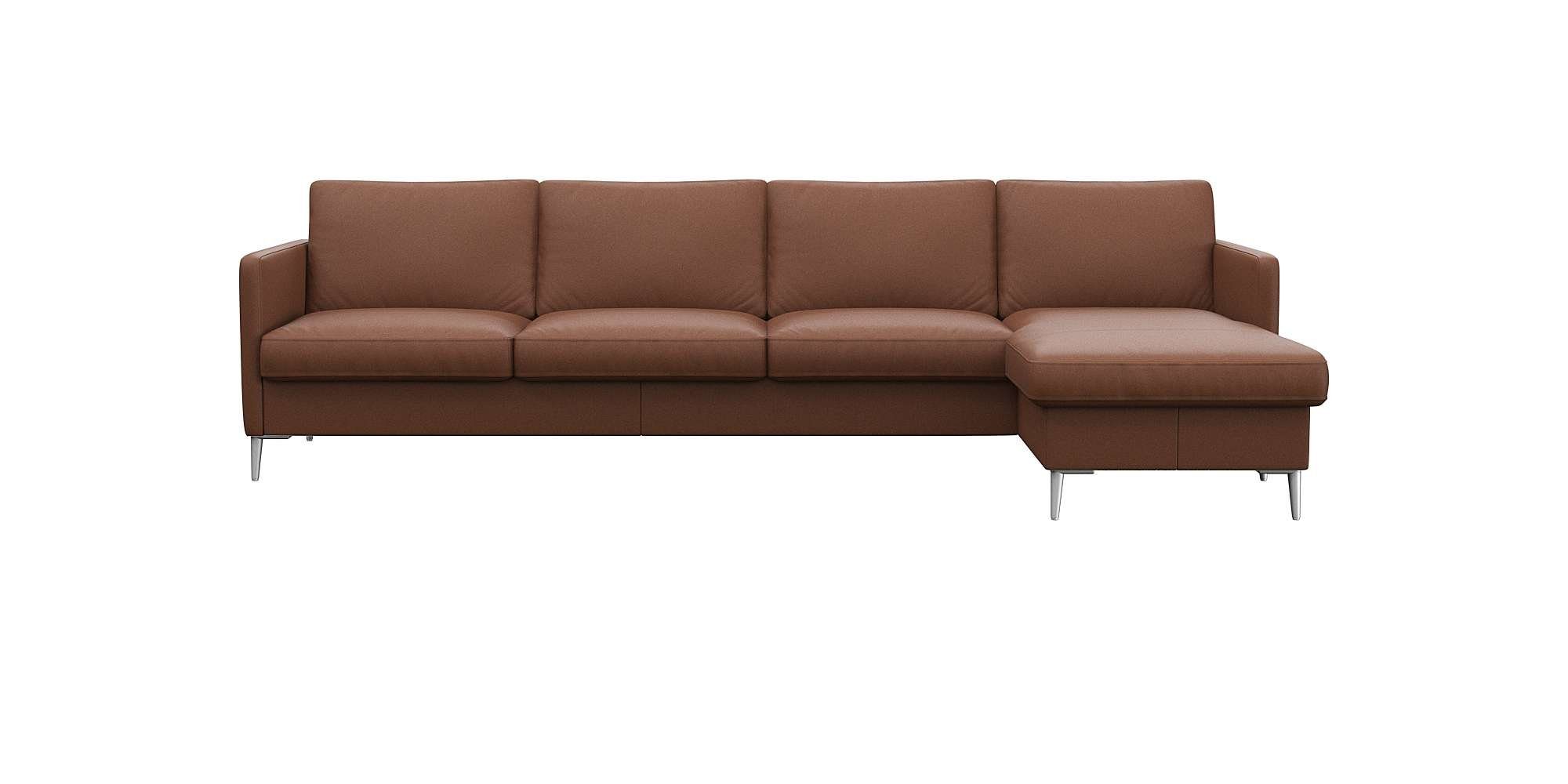 FLEXLUX Hoekbank Fiore, L-vorm, comfortabel en aangenaam door hoogwaardige zitopbouw