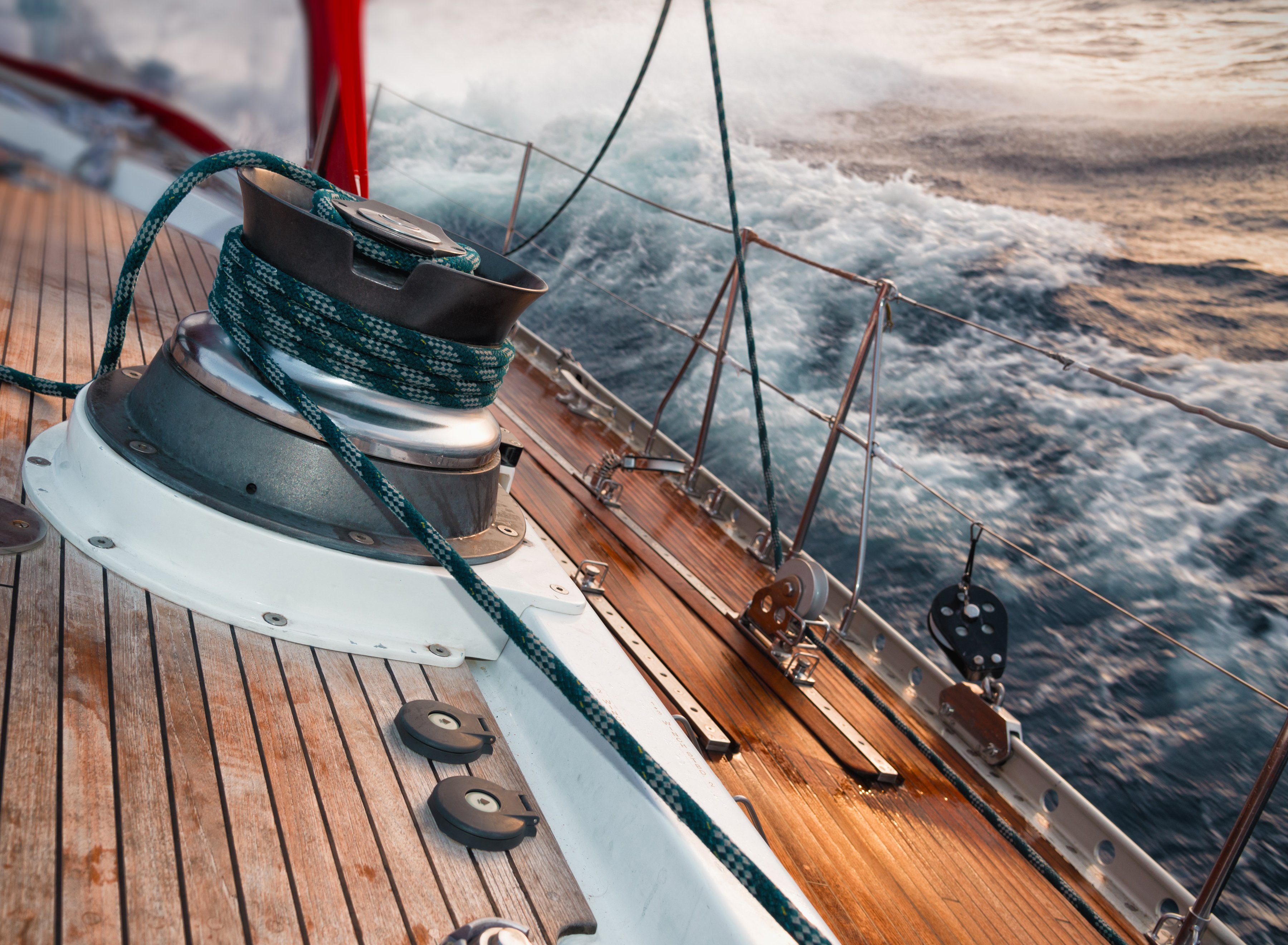 Papermoon Fotobehang Sailing in Storm