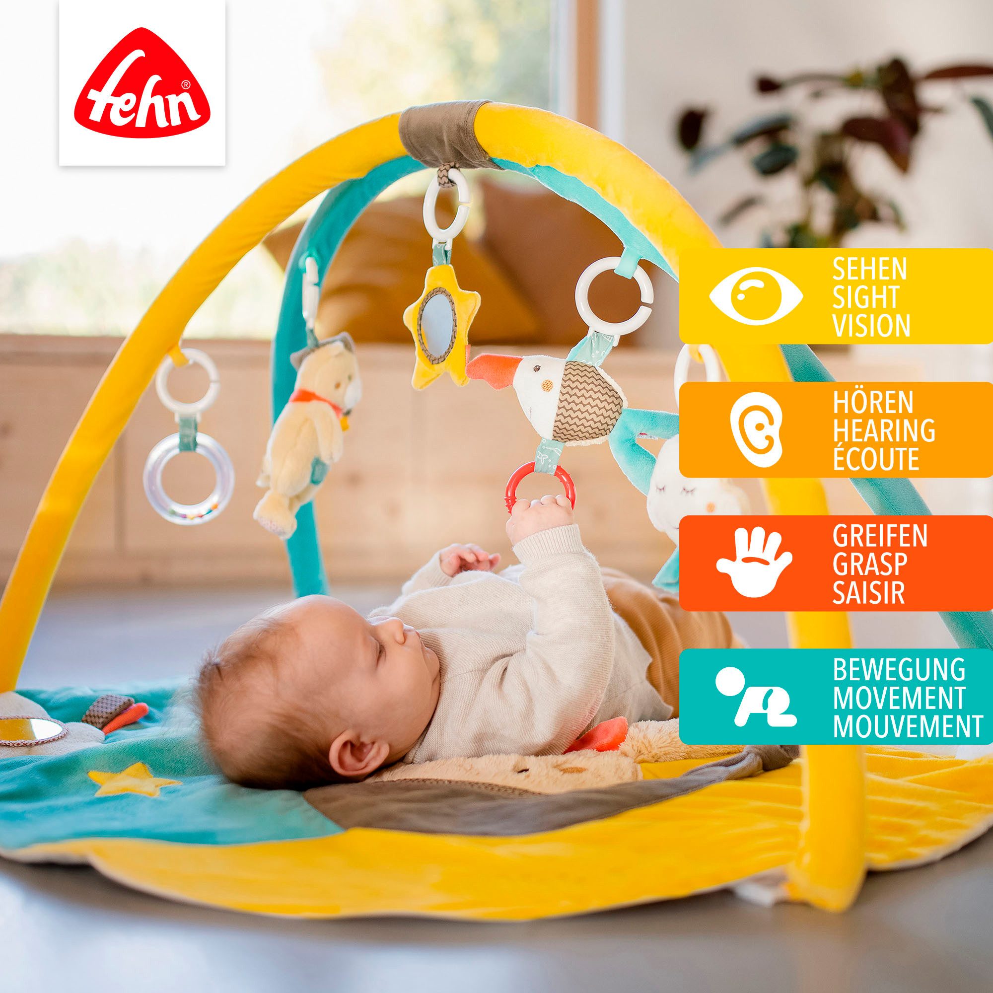 Fehn Speelboog Bruno, 3-D-activiteitdeken