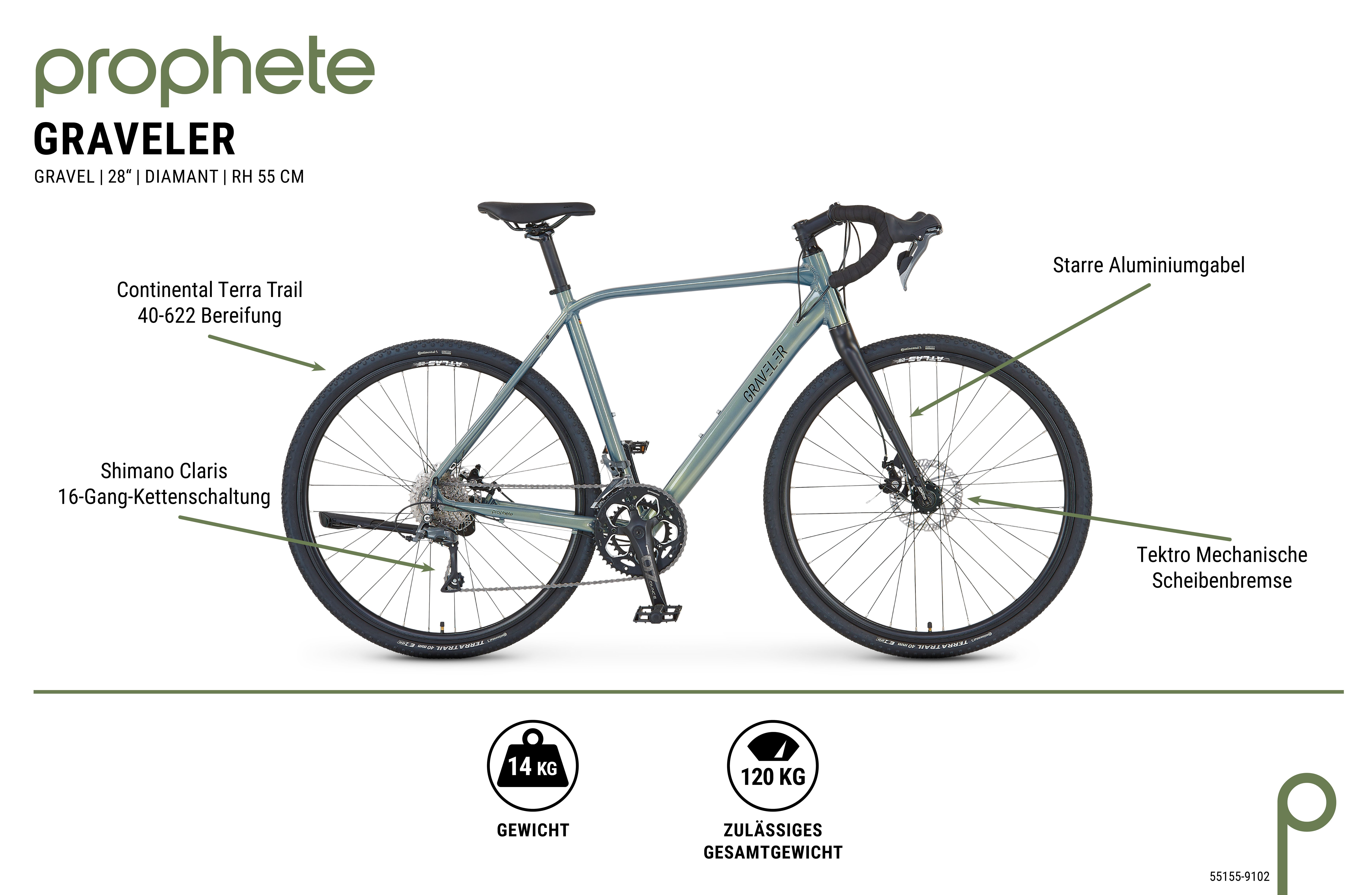 Prophete Gravelbike Graveler