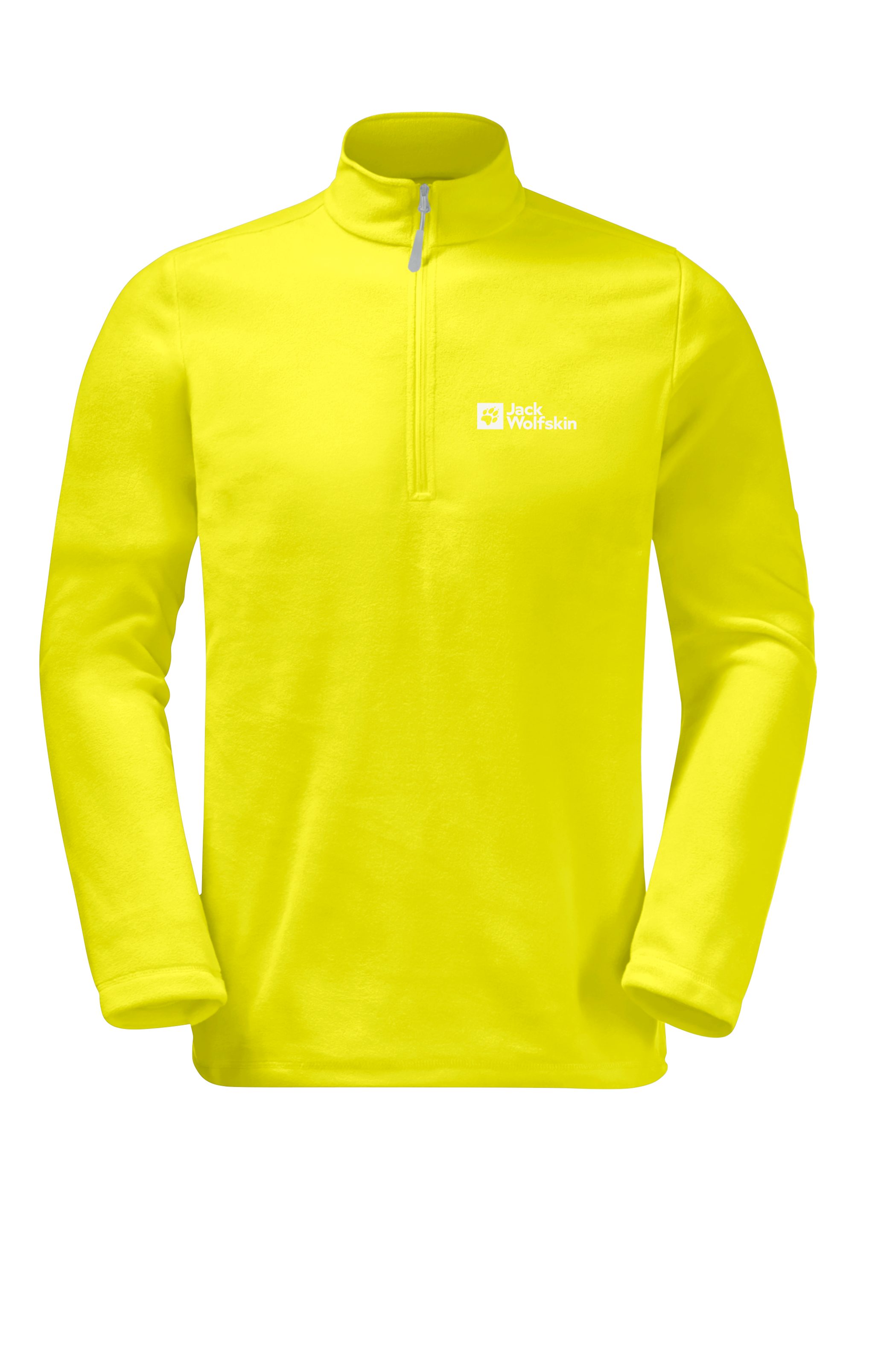 Jack Wolfskin Fleecetrui TAUNUS HZ M van gerecycled polyester, ademend
