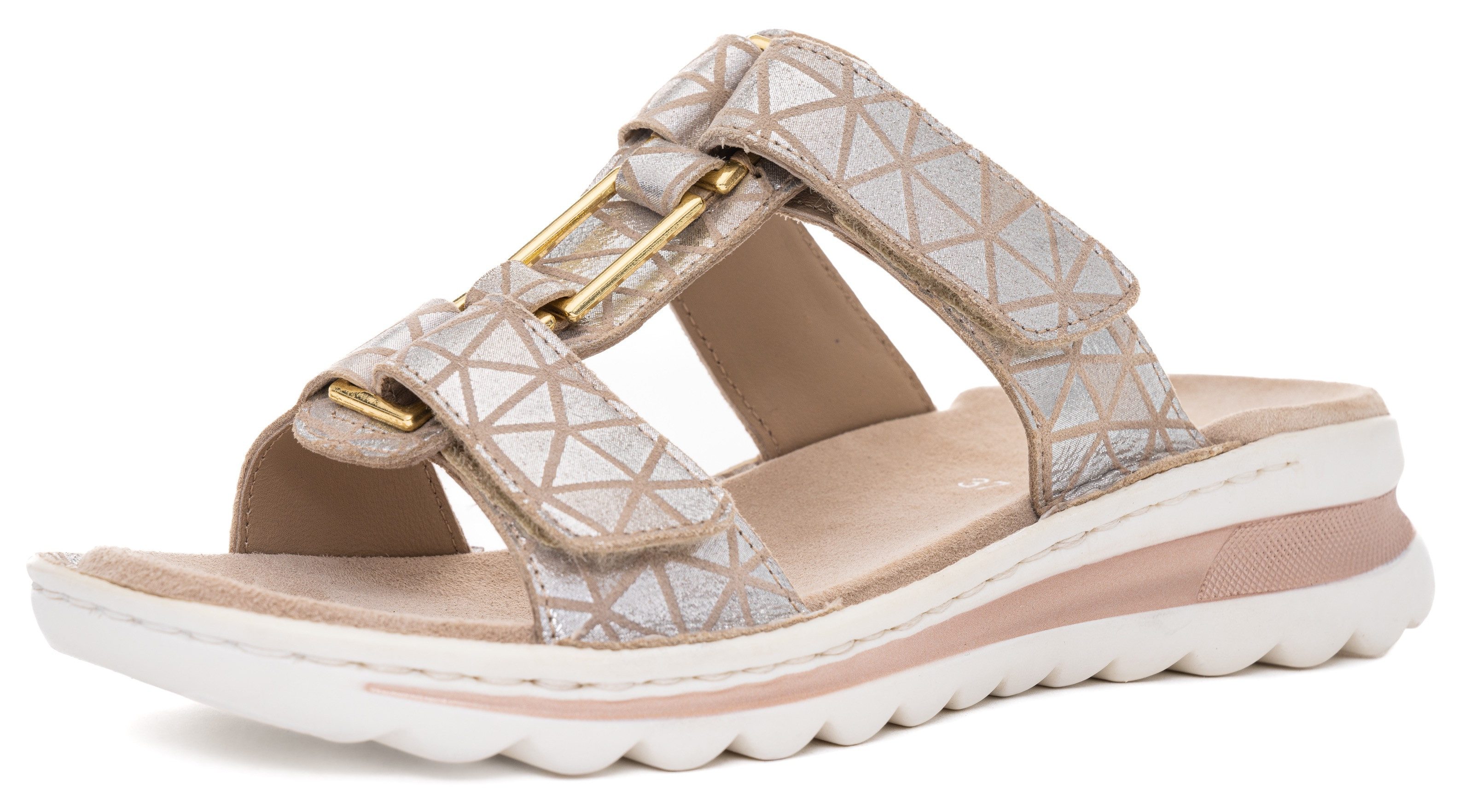 Ara Slippers TAMPA sleehak, zomerschoen, slippers met sieraandeel, g-breedte