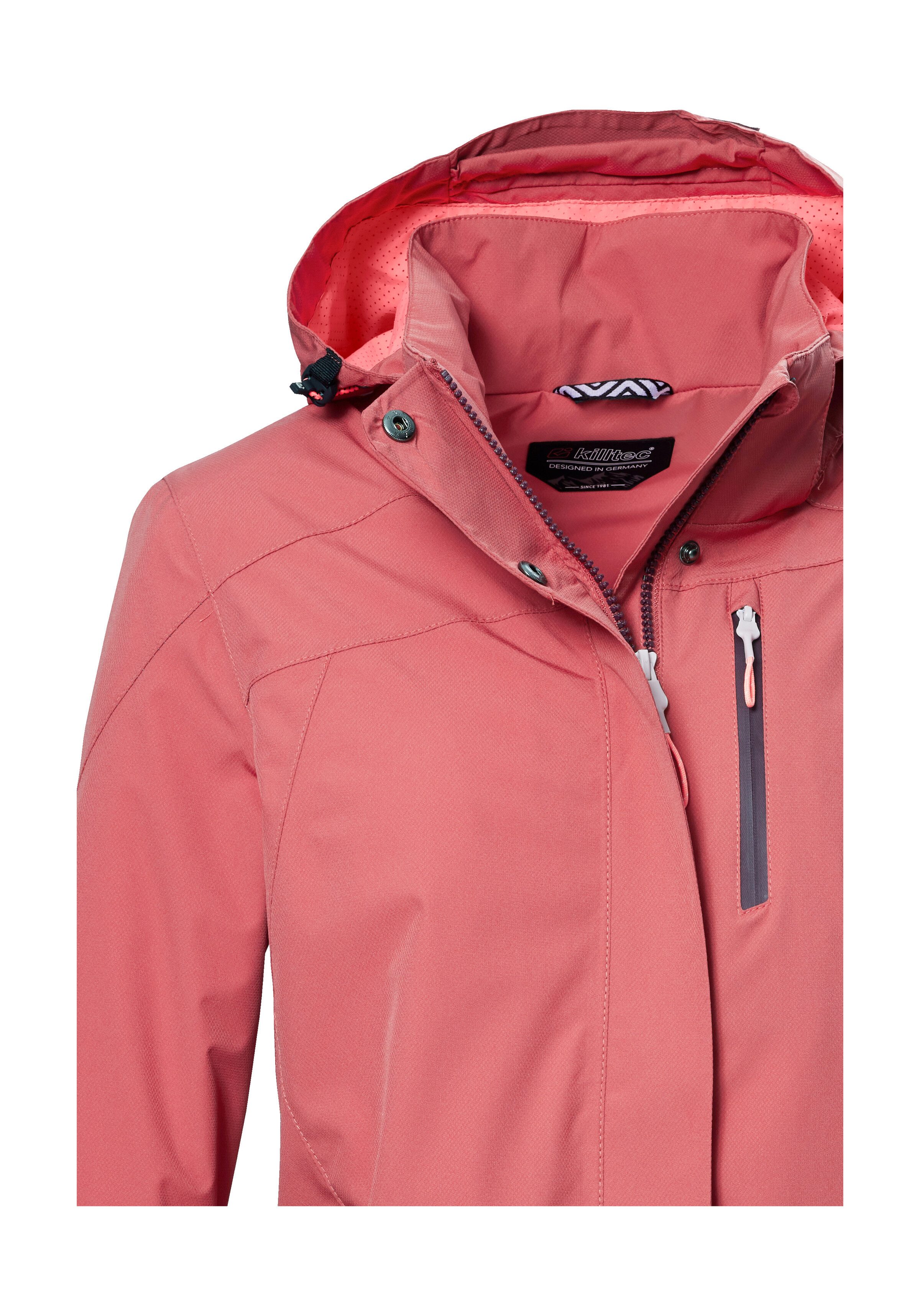 Killtec Outdoorjack KOS 28 WMN JCKT Waterdichte, ademende damesjas, PFAS-vrij, gerecycled materiaal