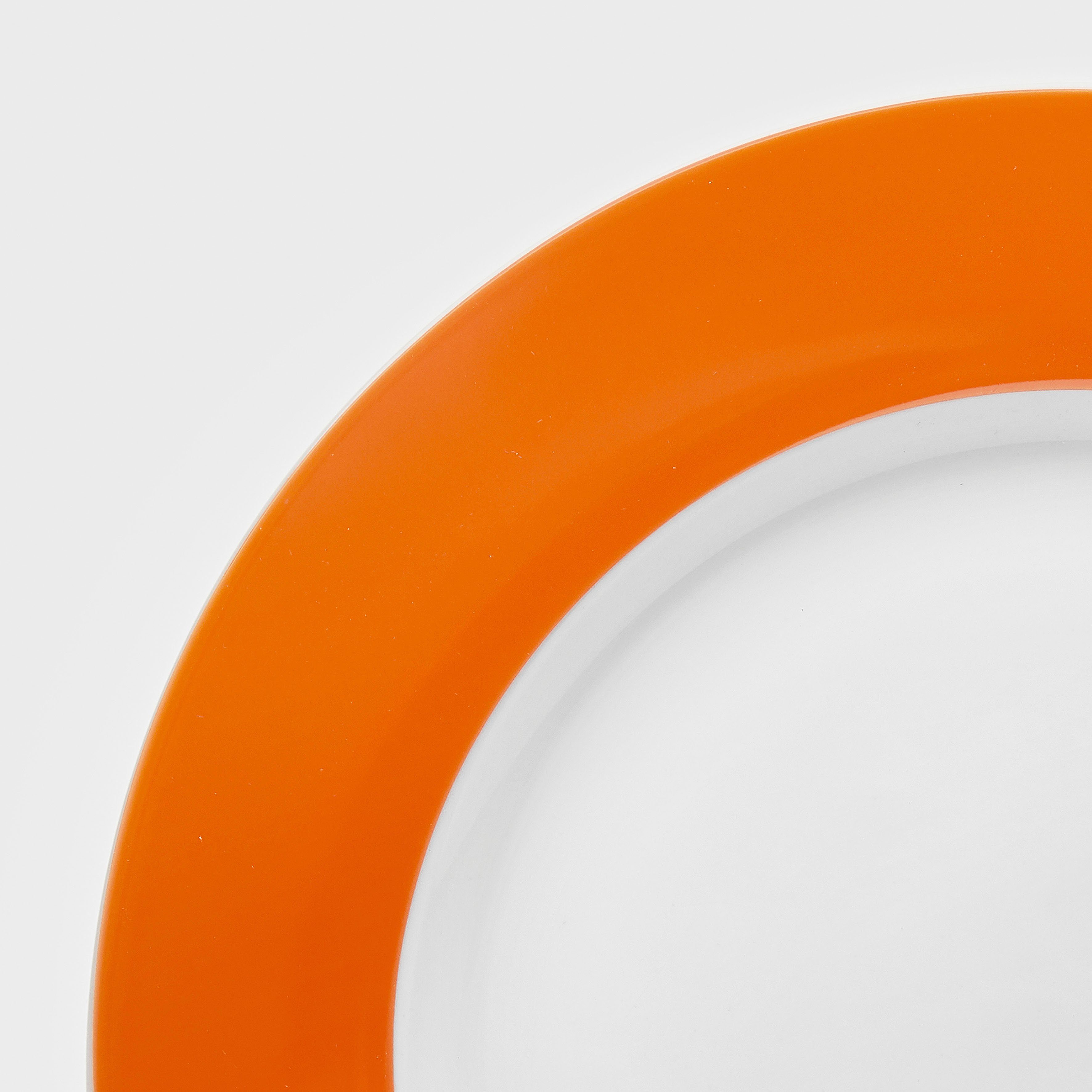 van Well Plat bord Vario Porselein, vaatwasmachine- en magnetronbestendig, Ø 26,5 cm (set, 6-delig)