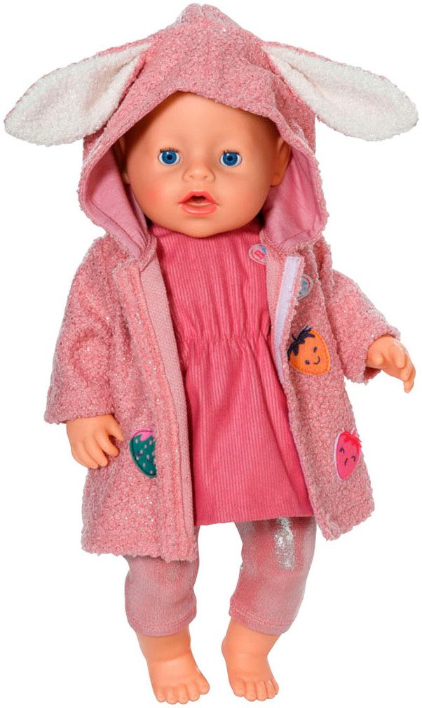 Baby Born Poppenkleding Mantel Set mit Kleid 43 cm (set)