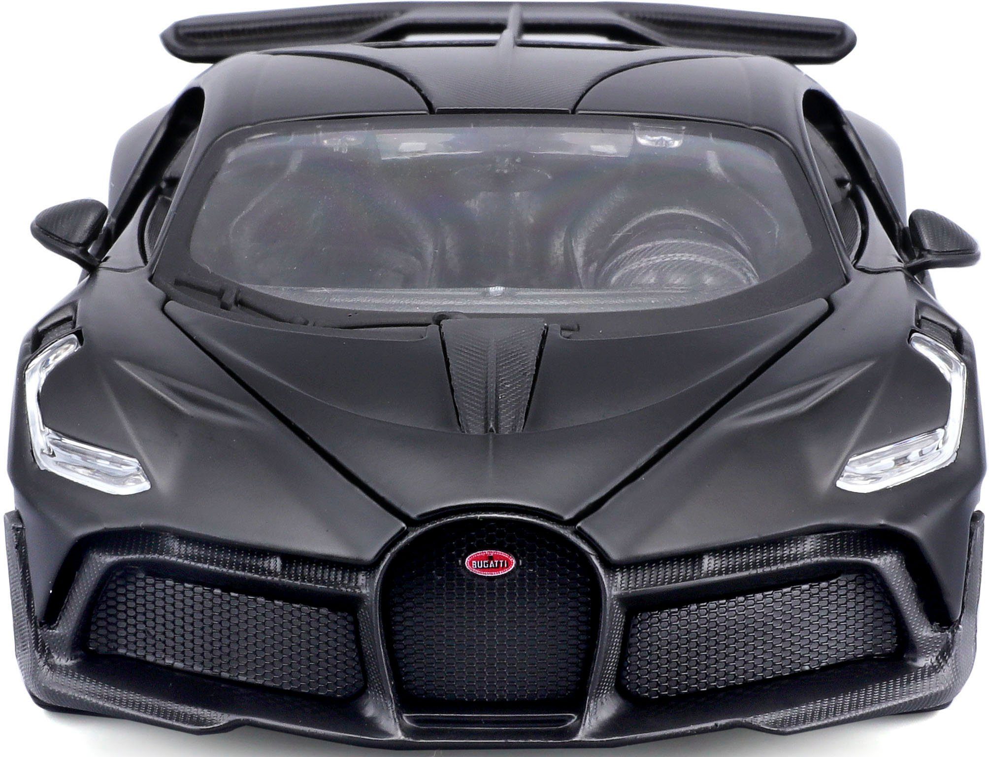 Maisto® Auto op schaal 1:24 Bugatti Divo, mat zwart