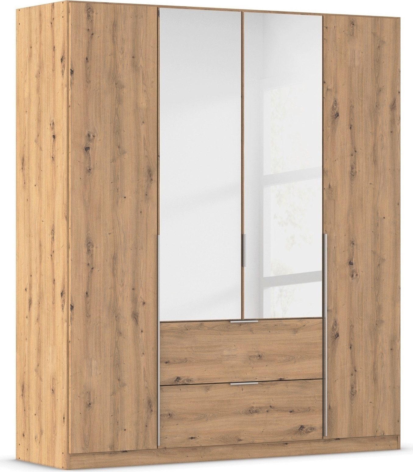 Rauch Draaideurkast Kledingkast kast garderobe AGORDO met decor- of hoogglansfront