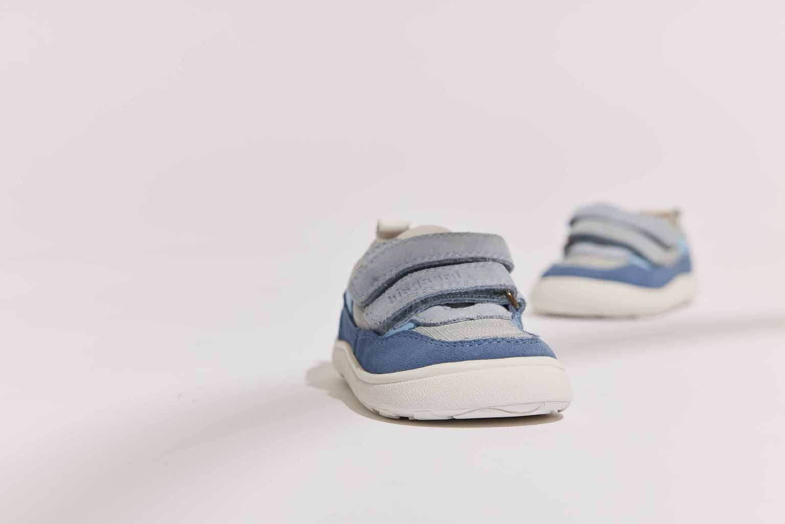 Bisgaard Barefootschoenen Barefoot elroy Breedte: normaal , sneaker, babyschoen met klittenbandsluiting, maat sjabloon te downloaden