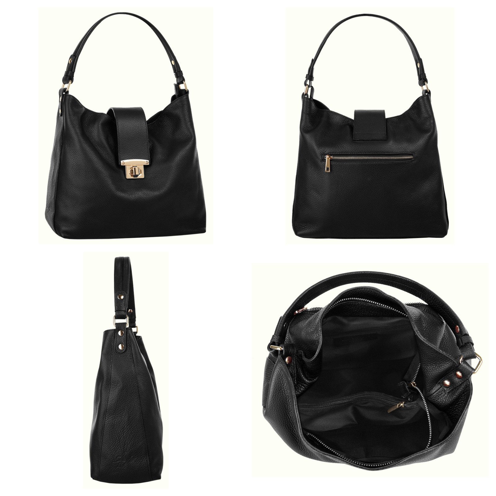 Samantha Look Shopper echt leer, made in italy