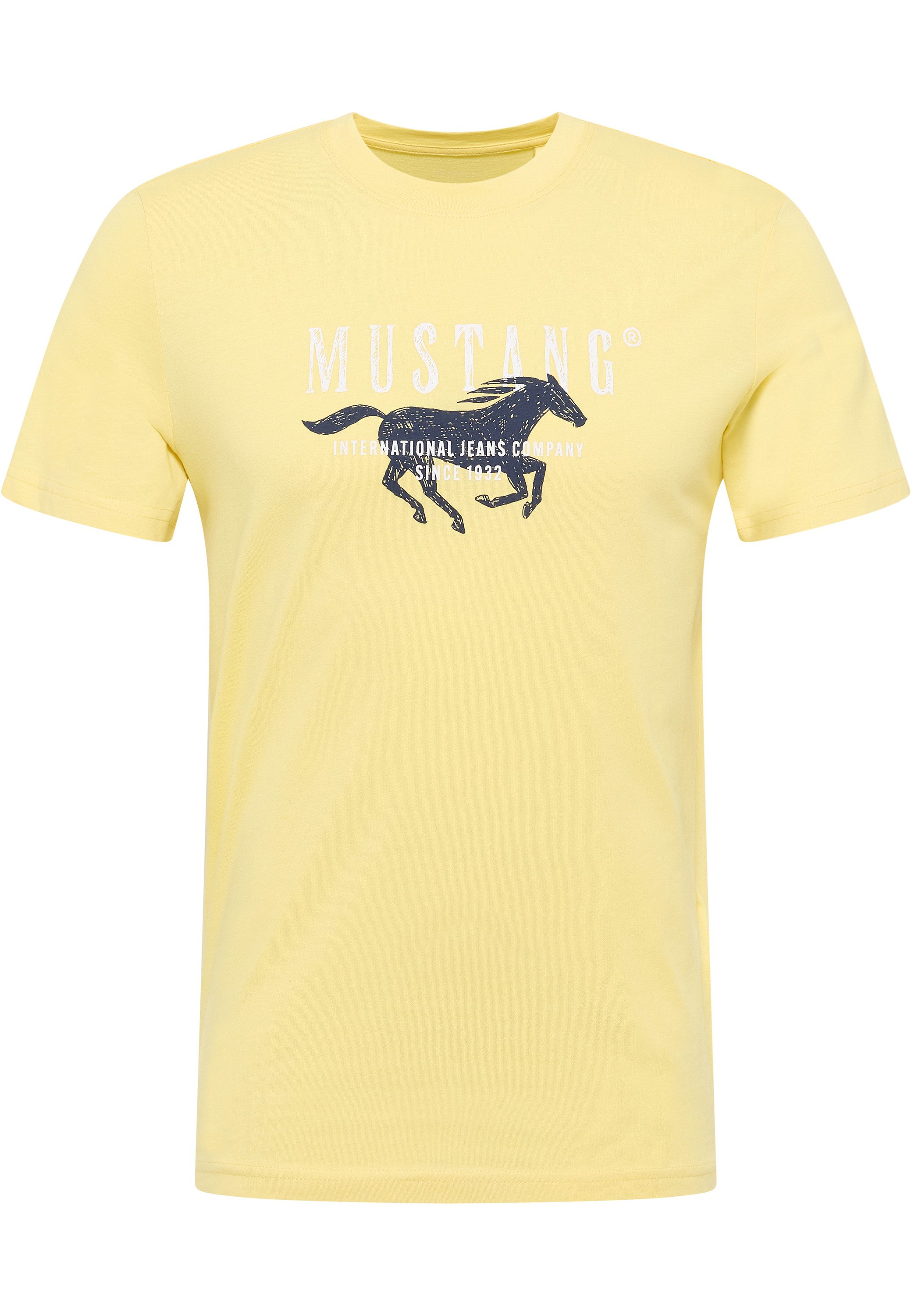 MUSTANG Shirt met korte mouwen Heren stijl Austin