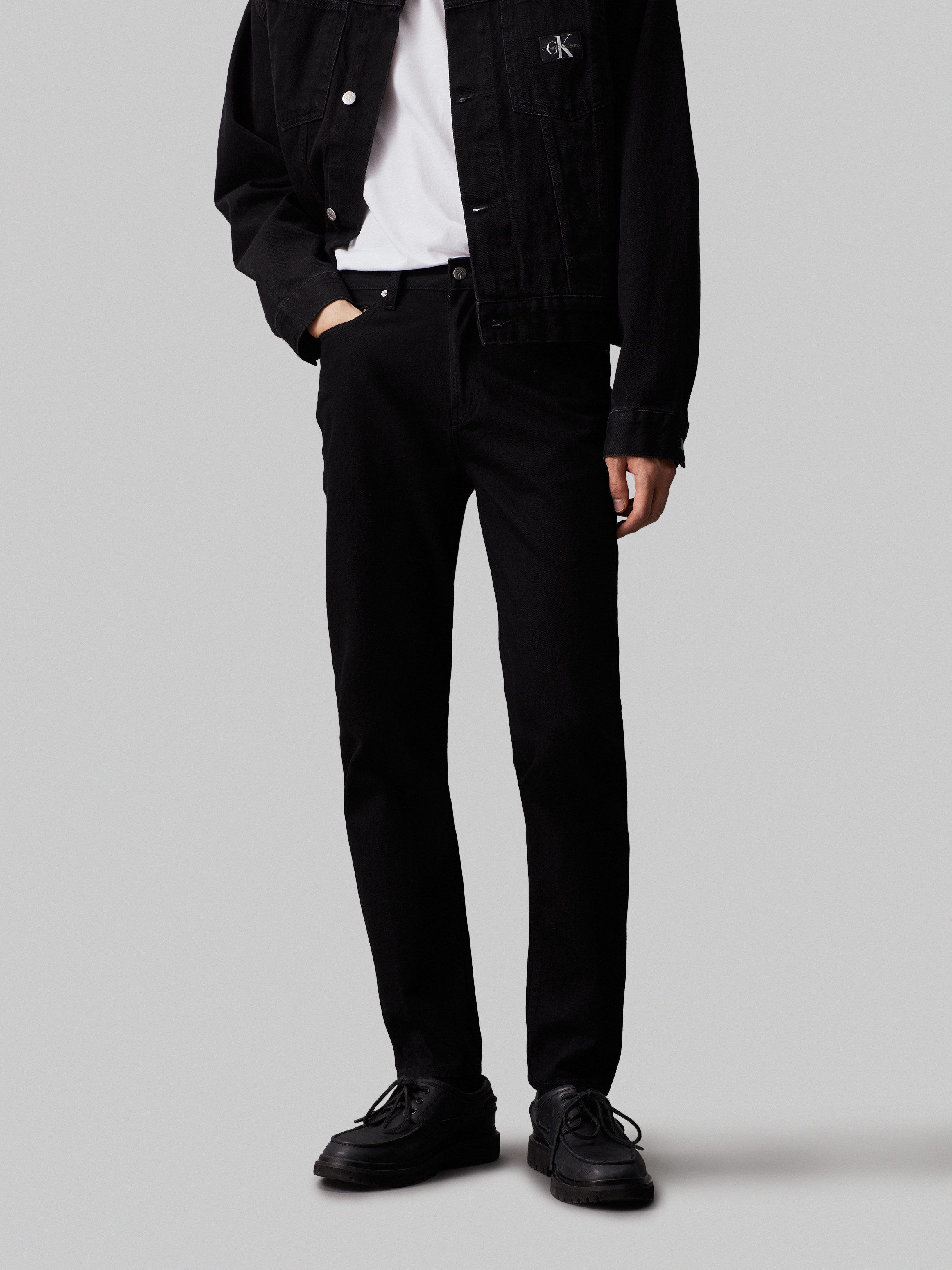 Calvin Klein Regular fit jeans REGULAR TAPER in 5-pocketsstijl