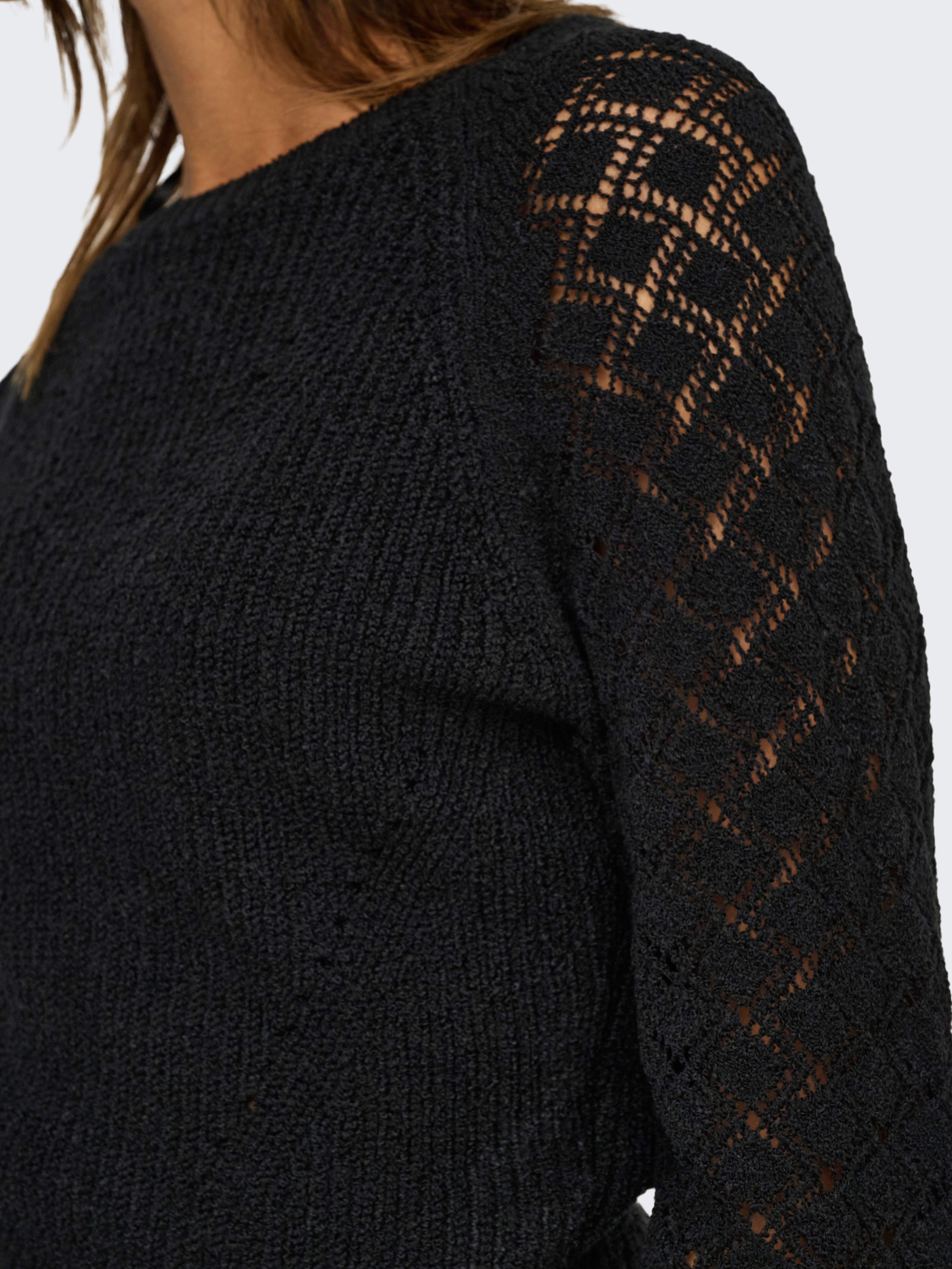 Only Gebreide trui ONLMIAMI LS O-NECK CC KNT