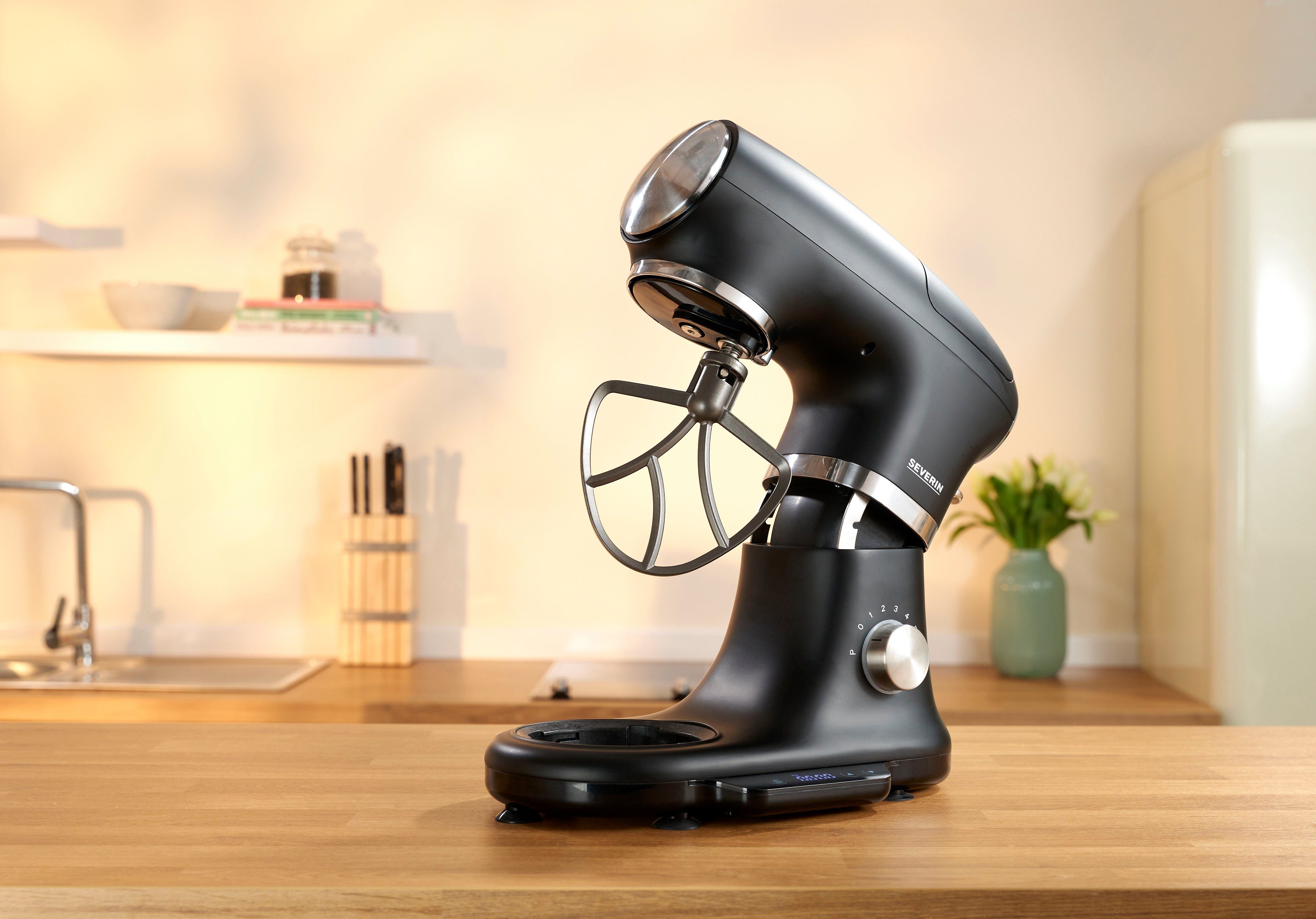Severin Keukenmachine KM 3898 met geïntegreerde weegschaal
