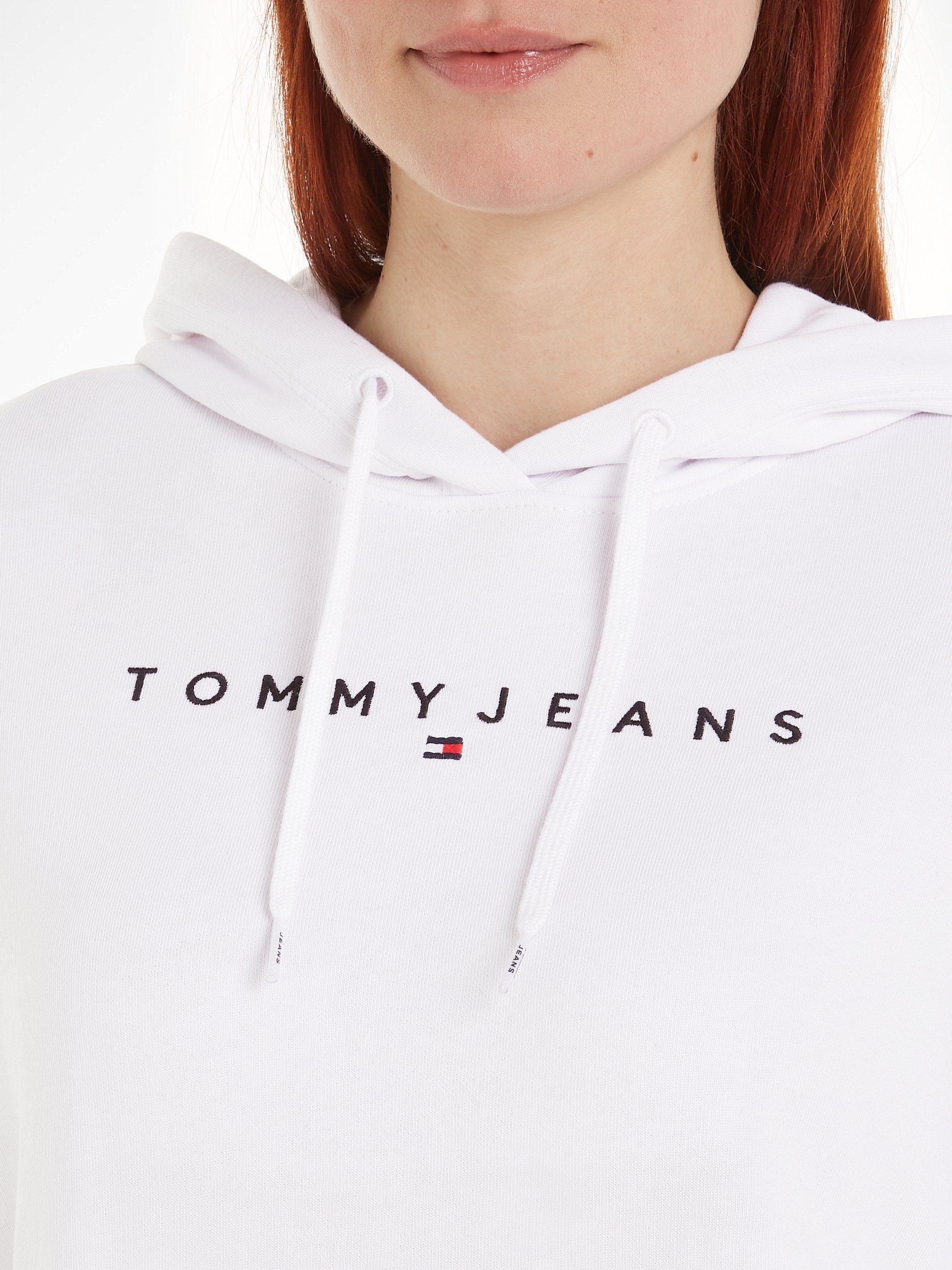 TOMMY JEANS Hoodie TJW REG LINEAR HOODIE met een logo-opschrift
