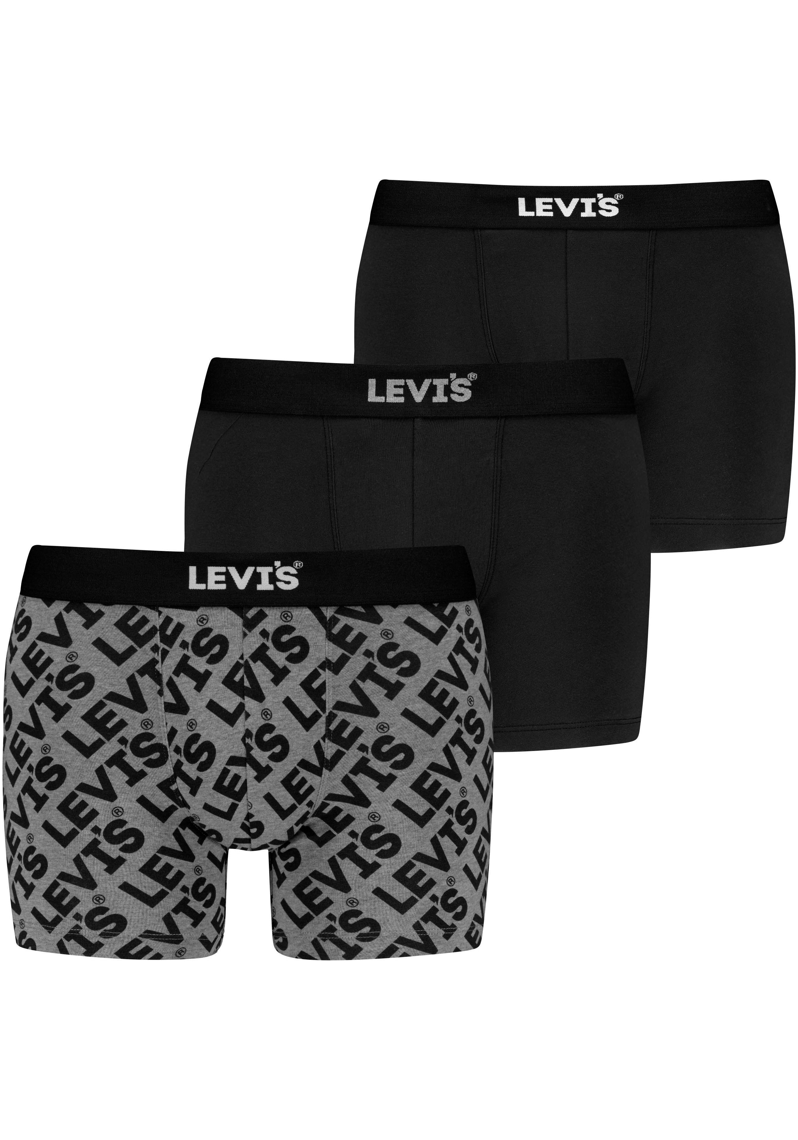 Levi's® Boxershort met logoband (Set van 3)