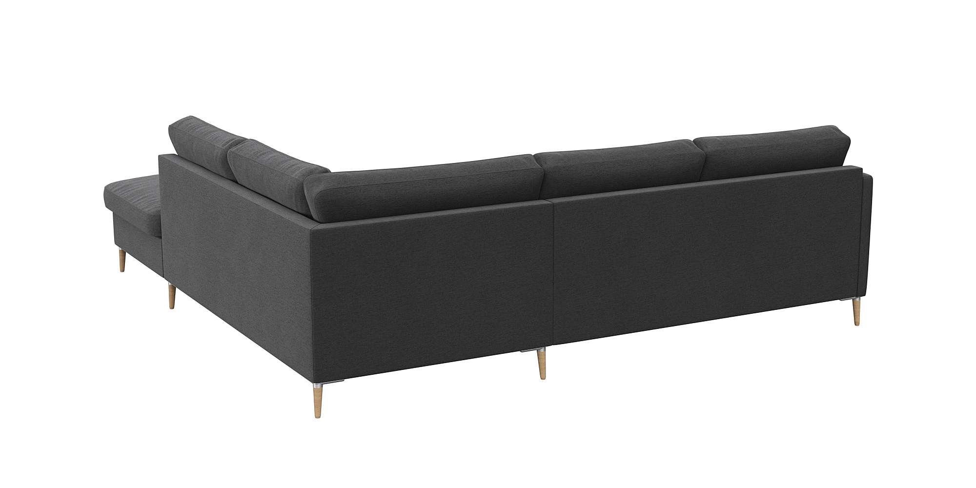 FLEXLUX Hoekbank Fiore, L-vorm, super comfortabel door koudschuim in de zitting