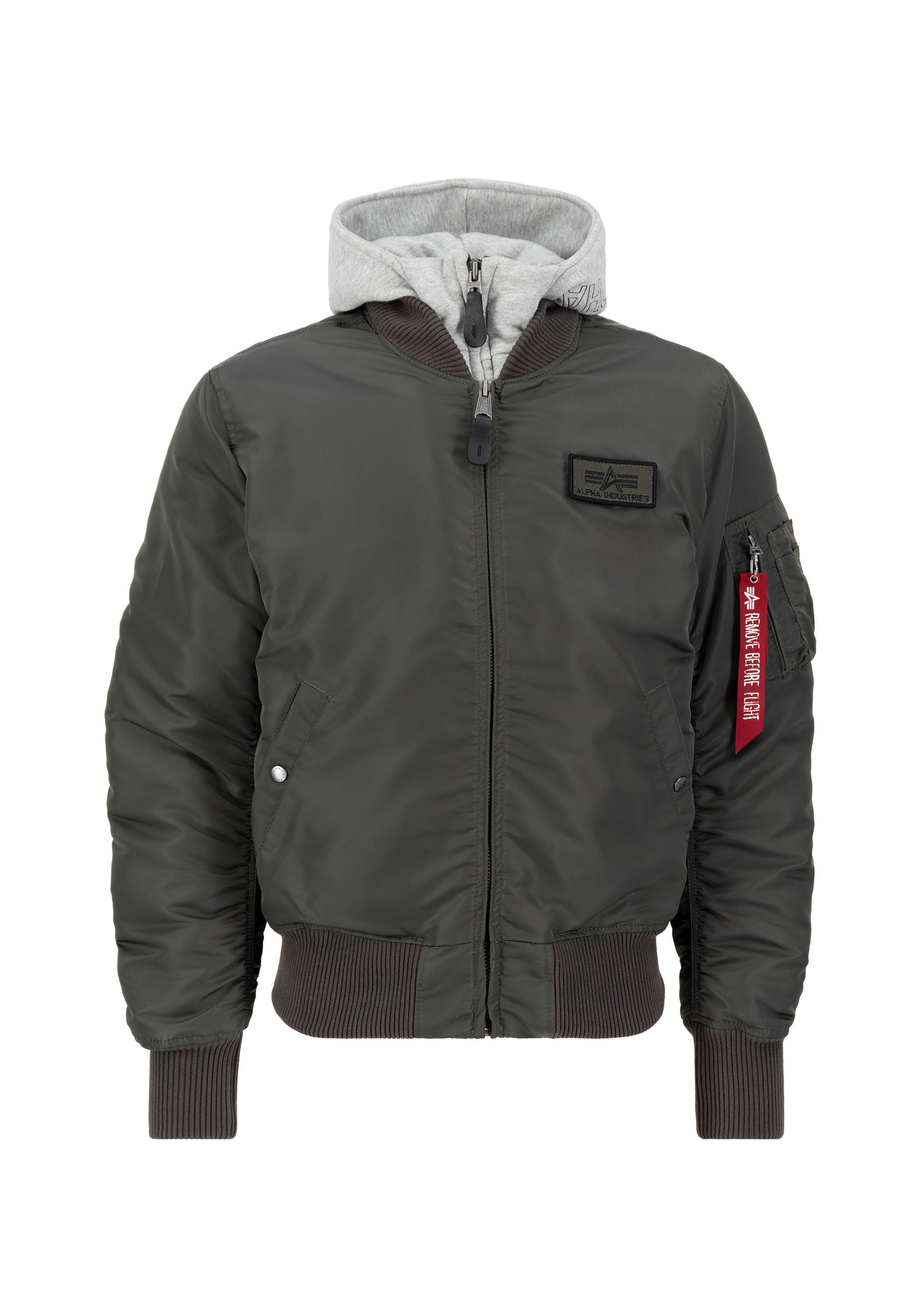 Alpha Industries Bomberjack ALPHA INDUSTRIES Men - Bomber Jackets MA-1 D-Tec heren jassen maat XS grijs